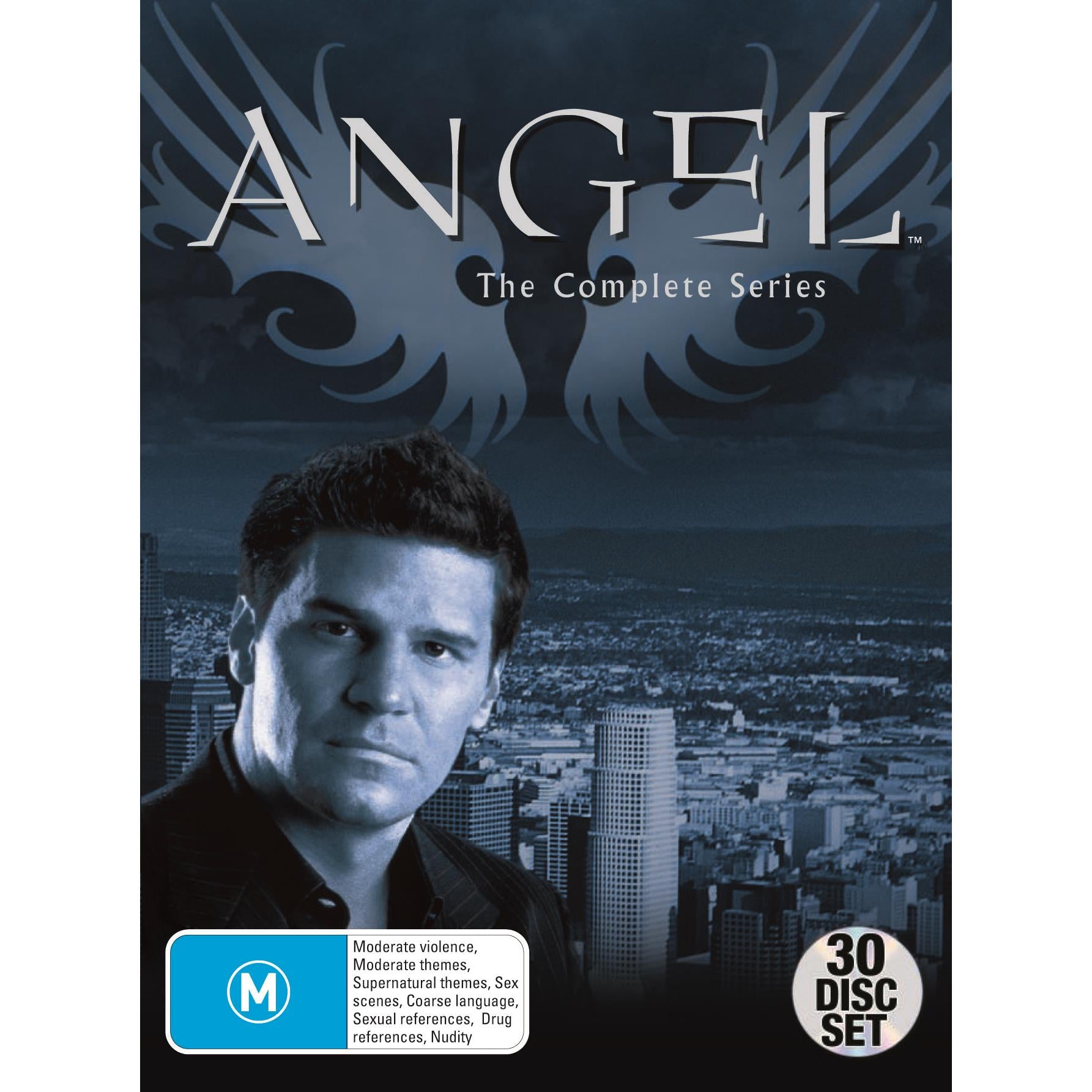 Angel: The Complete Series DVD Box Set – Supernatural Drama TV Show for Vampire Fans | Perfect for Binge-Watching & Collector's Shelves