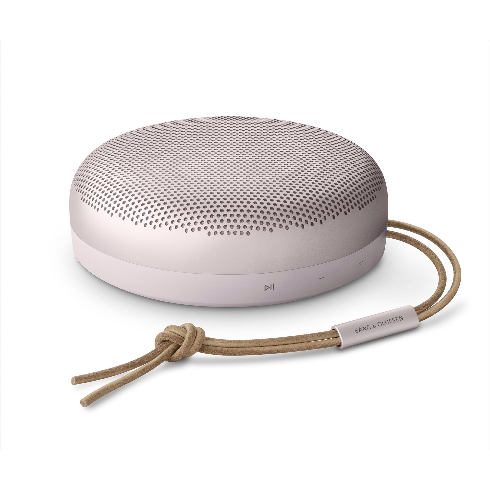 Bang & Olufsen Beosound A1 2nd Gen Wireless Bluetooth Speaker - Portable, Waterproof, Built-in Mic, Pink | Perfect for Outdoor Adventures, Pool Parties & Home Decor