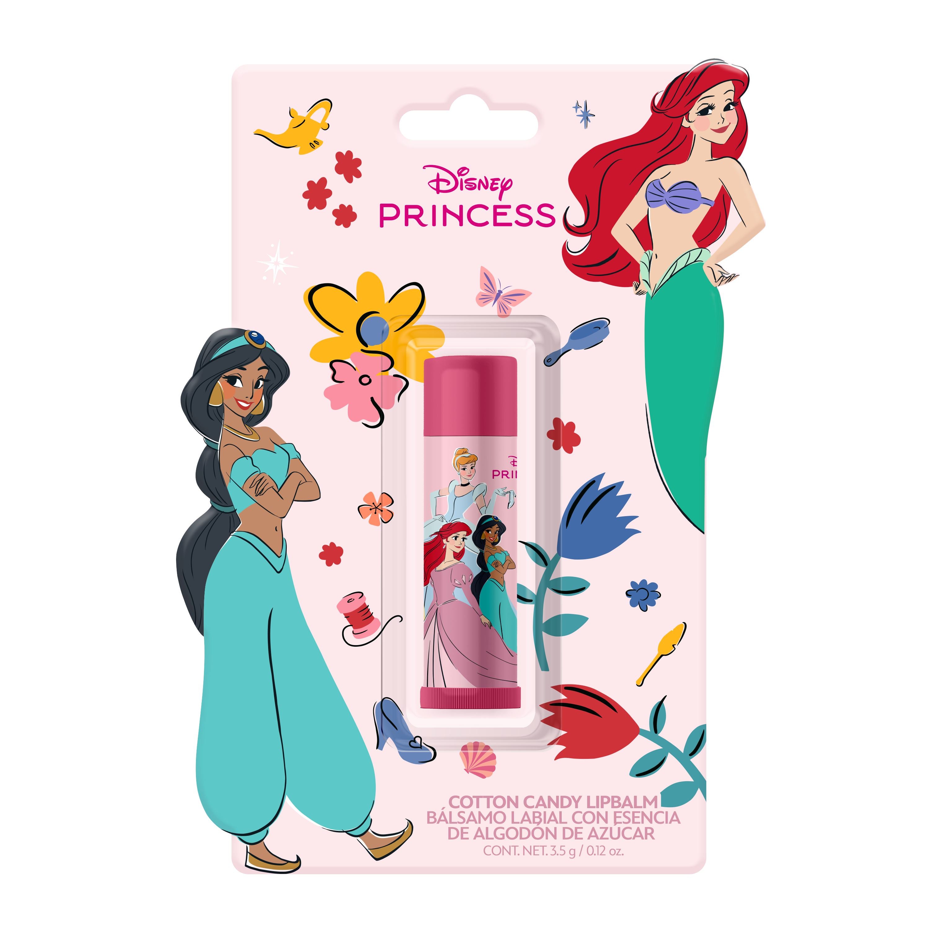 Moisturizing Lip Balm for Dry Lips - Princess Themed Flavored Lip Care - Perfect for School, Travel & Daily Hydration