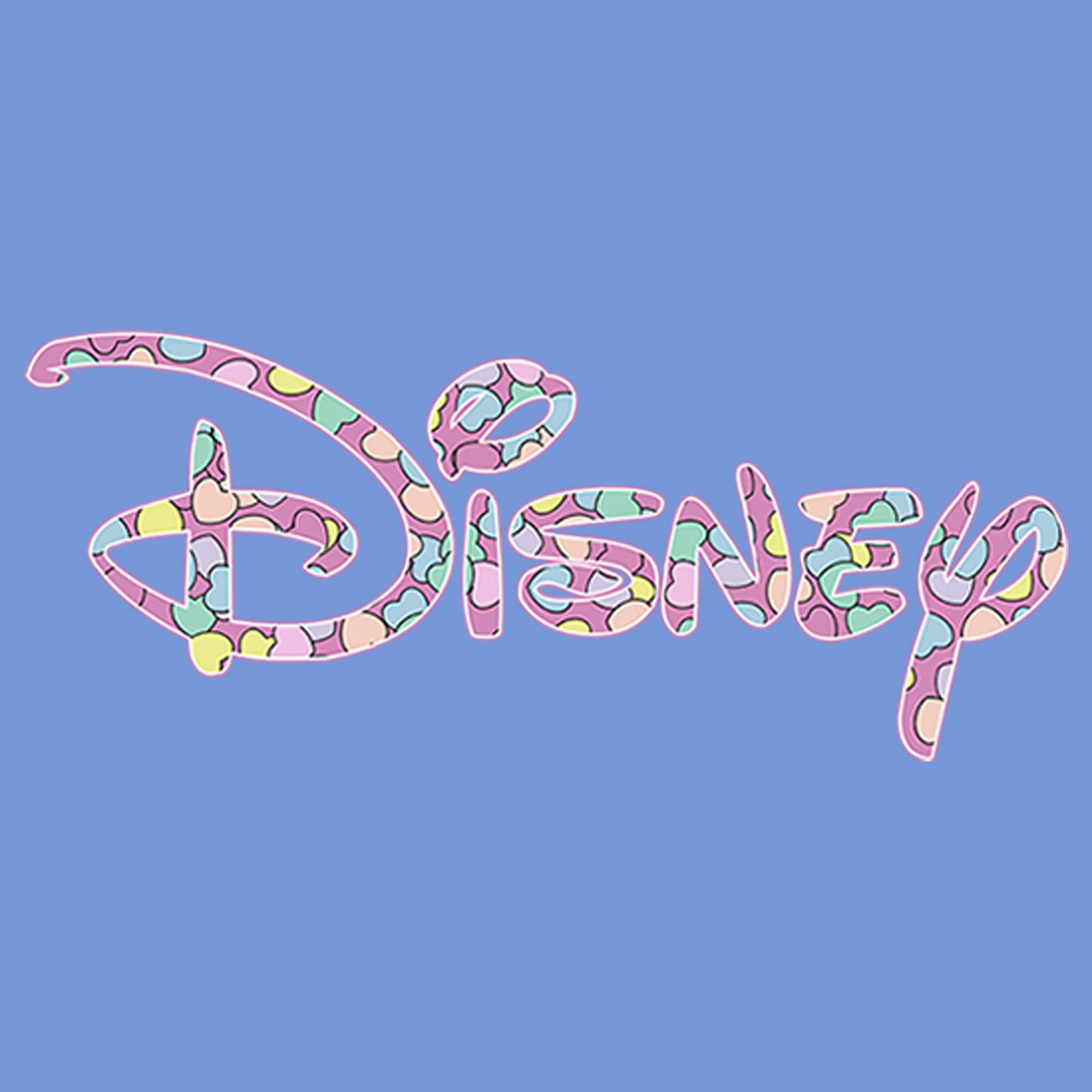 Disney Kids' Candy Logo Graphic T-Shirt - Soft Cotton Short Sleeve Tee for Boys & Girls - Perfect for Birthday Parties, Theme Parks & Casual Wear
