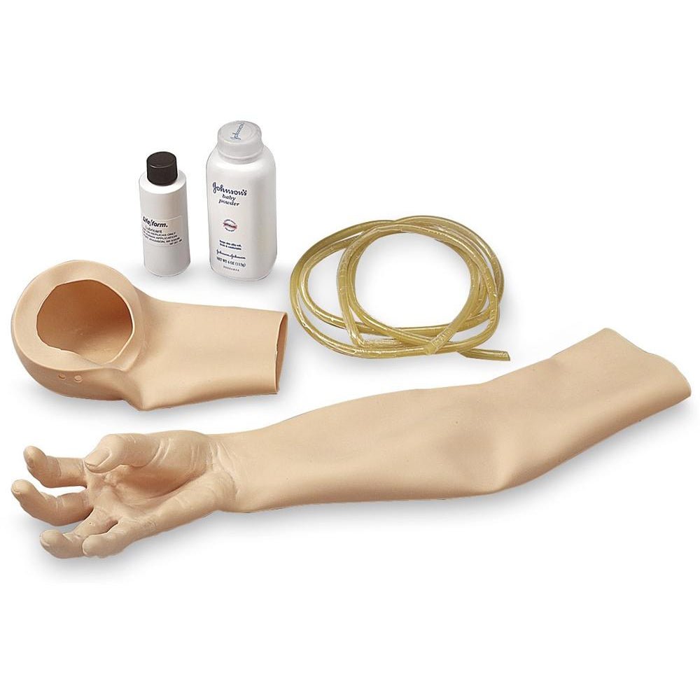 GERi and KERi IV Skin and Vein Replacement Kit - Light Skin Tone | Medical Training Equipment for Nursing Students & Healthcare Professionals | Perfect for IV Insertion Practice & Clinical Skills Training
