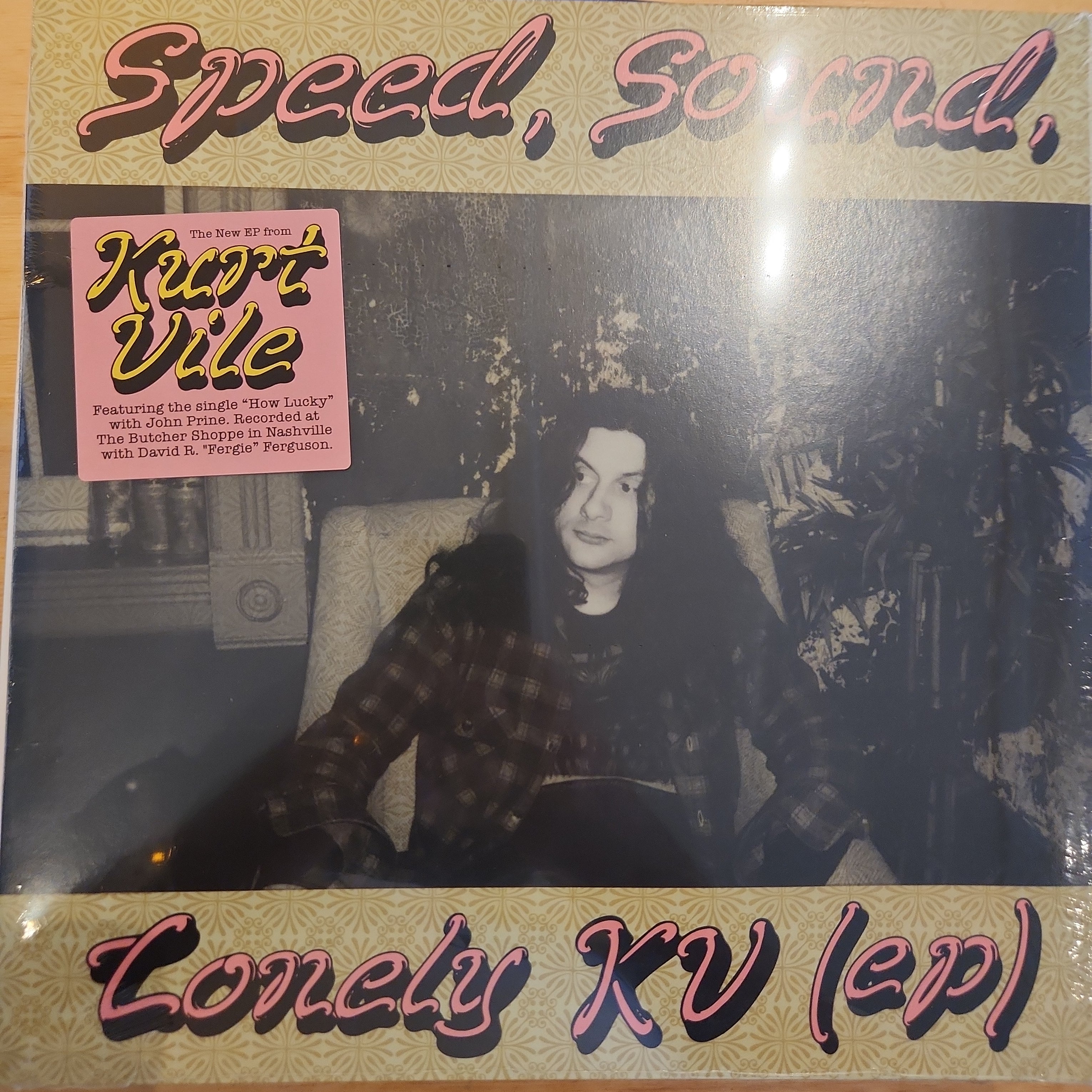 Kurt Vile - Speed, Sound, Lonely KV Vinyl EP Record | Limited Edition Indie Rock Music | Perfect for Vinyl Collectors & Music Lovers
