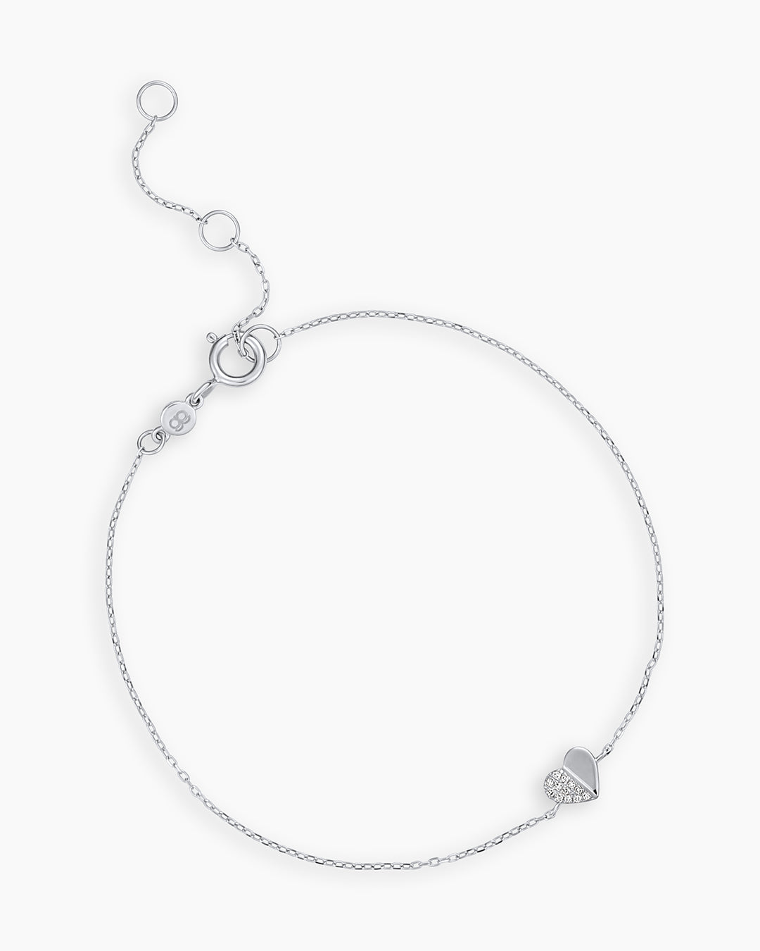 Diamond Bond Bracelet for Women - Elegant Sterling Silver Friendship Jewelry Gift for Her - Perfect for Anniversaries, Birthdays & Special Occasions