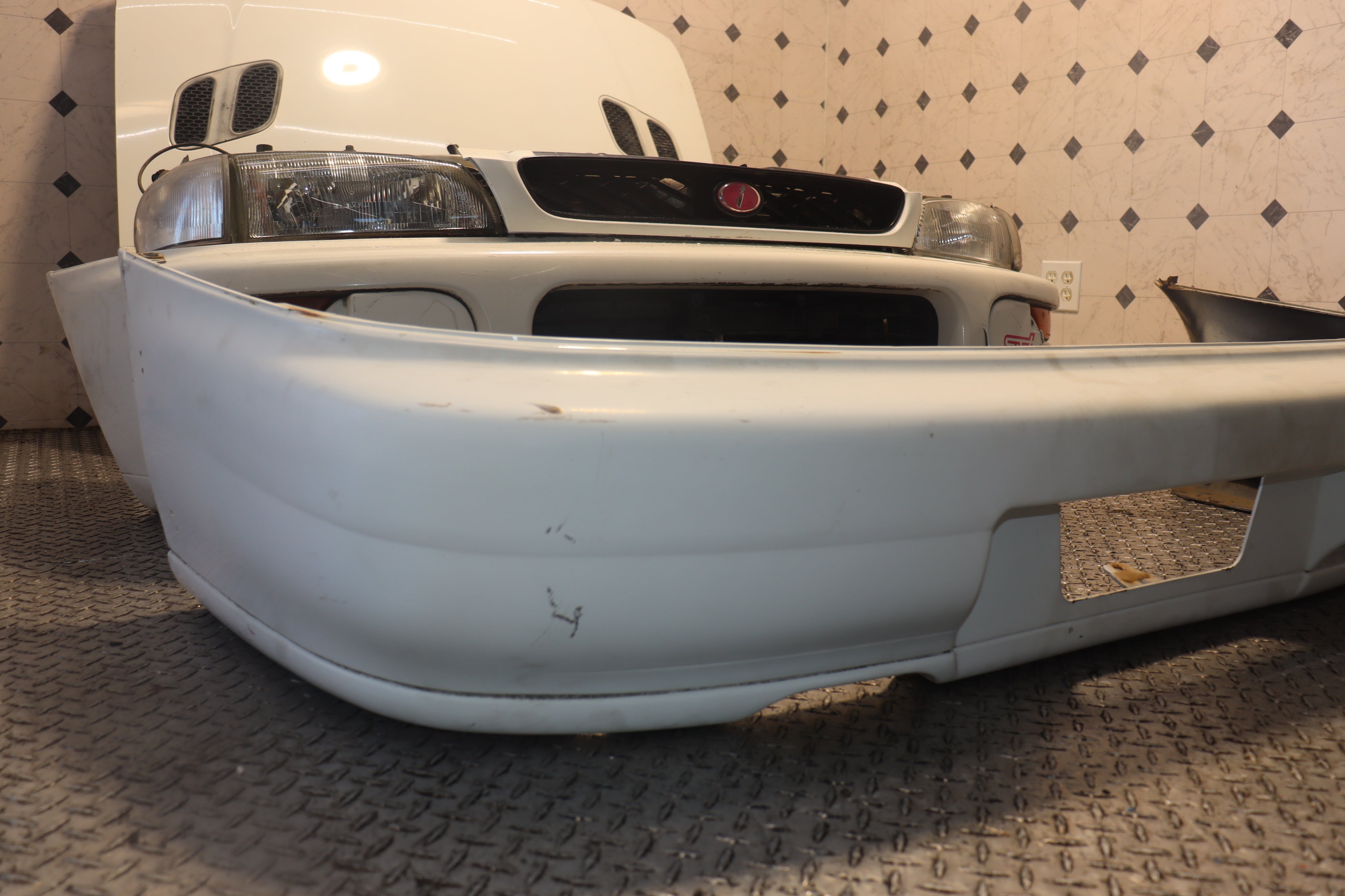 JDM 99-02 Subaru Impreza WRX GC8 Complete Front End Conversion Kit & Rear Parts - Upgrade for Rally Racing & Street Performance