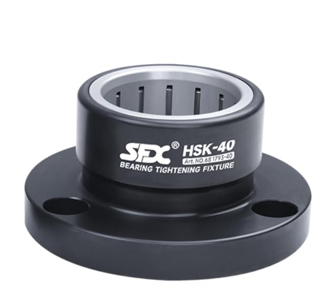 HSK40 Tool Holder with Roller Needle Bearing - Compatible with HSK40A/40B/40C/40D/40E/40F - CNC Milling & Lathe Machine Fixture - High-Speed Machining & Metalworking Tool - Perfect for Aerospace, Automotive and Industrial Manufacturing Applications