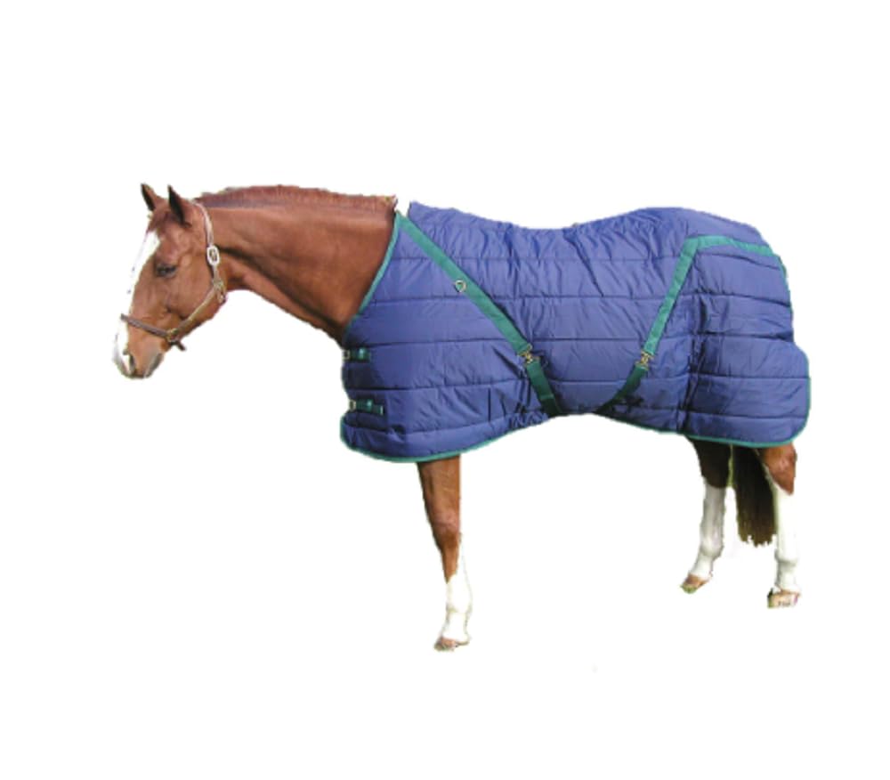 High Spirit Snuggie Large Horse Stable Blanket - Warm & Waterproof Winter Horse Blanket for Cold Weather Riding & Stable Use