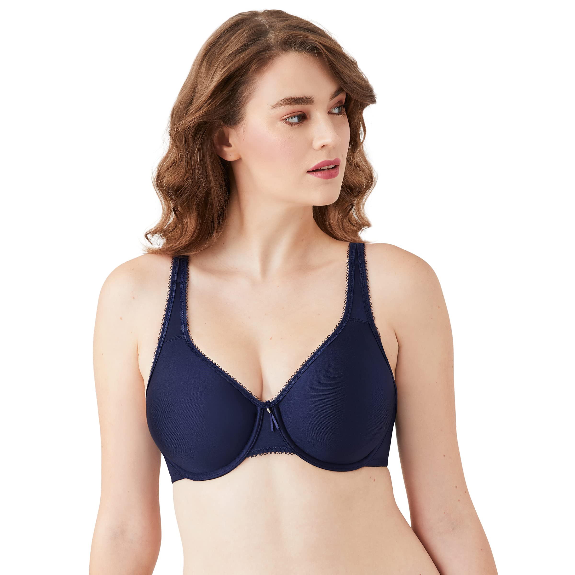 Wacoal Women's Full Figure Basic Beauty Underwire Bras - Comfortable Support for Everyday Wear, Work & Special Occasions