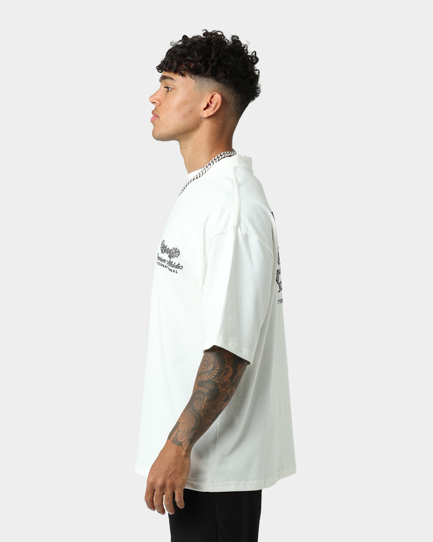 404 Premium Vintage Athletic T-Shirt - Soft Cotton, Retro Design, Off White - Perfect for Gym, Running, and Casual Streetwear