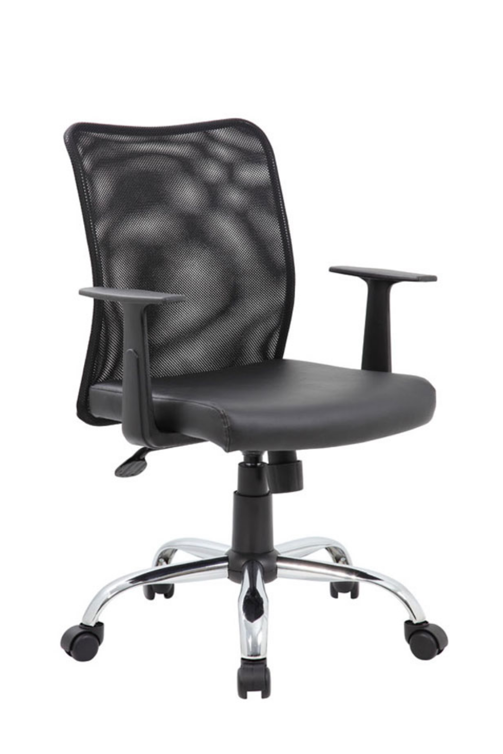 Boss Budget Mesh Task Chair B6115C & B6116C - Ergonomic Office Chair with Breathable Mesh Back - Perfect for Home Office, Workstation, and Conference Room Use
