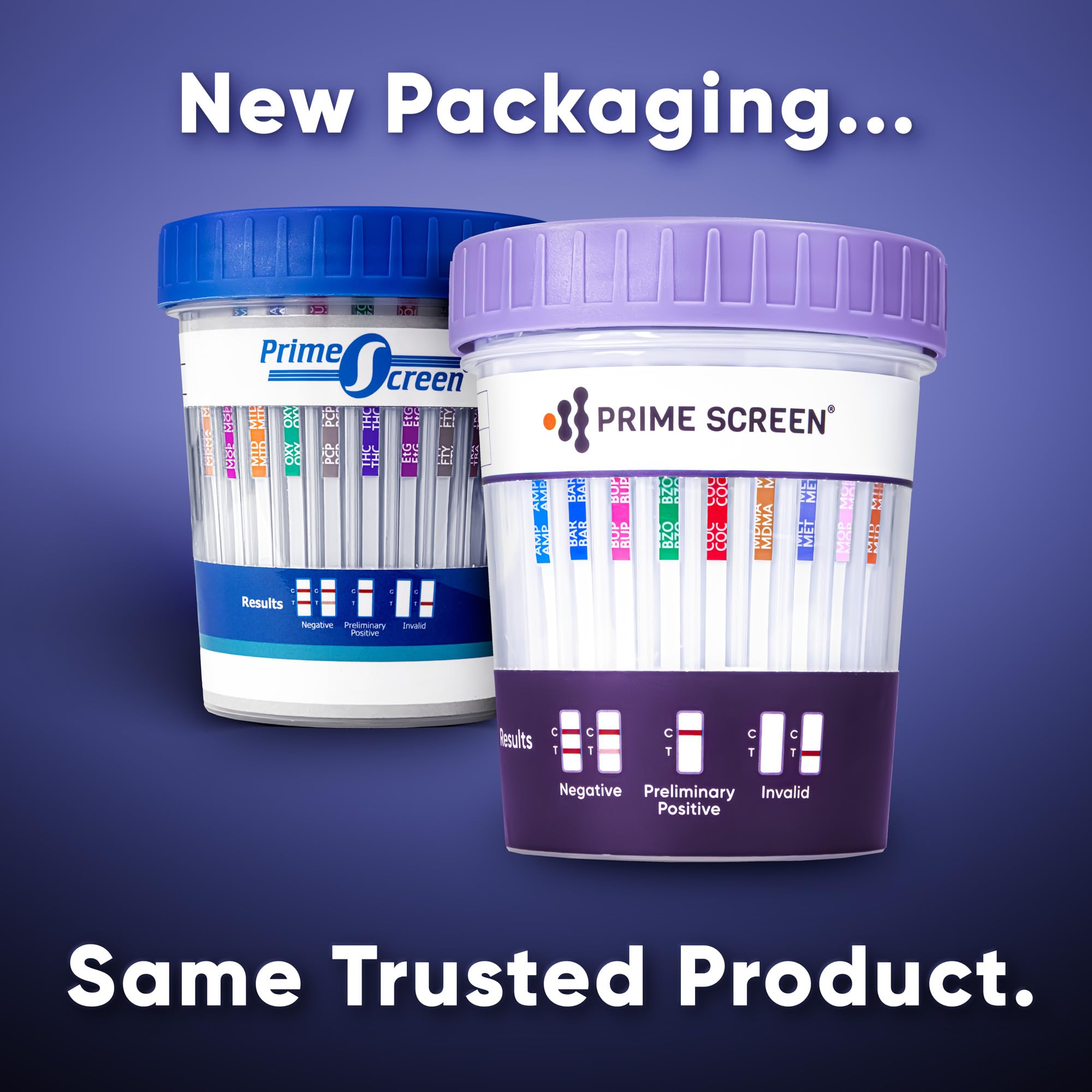 12 Panel Drug Test Cup - AMP, BAR, BUP, BZO, COC, mAMP, MDMA, MOP, MTD, OXY, PCP, THC - 100 Pack (CDOA-6125) | Fast & Accurate Urine Drug Testing for Workplace, Healthcare & Home Use