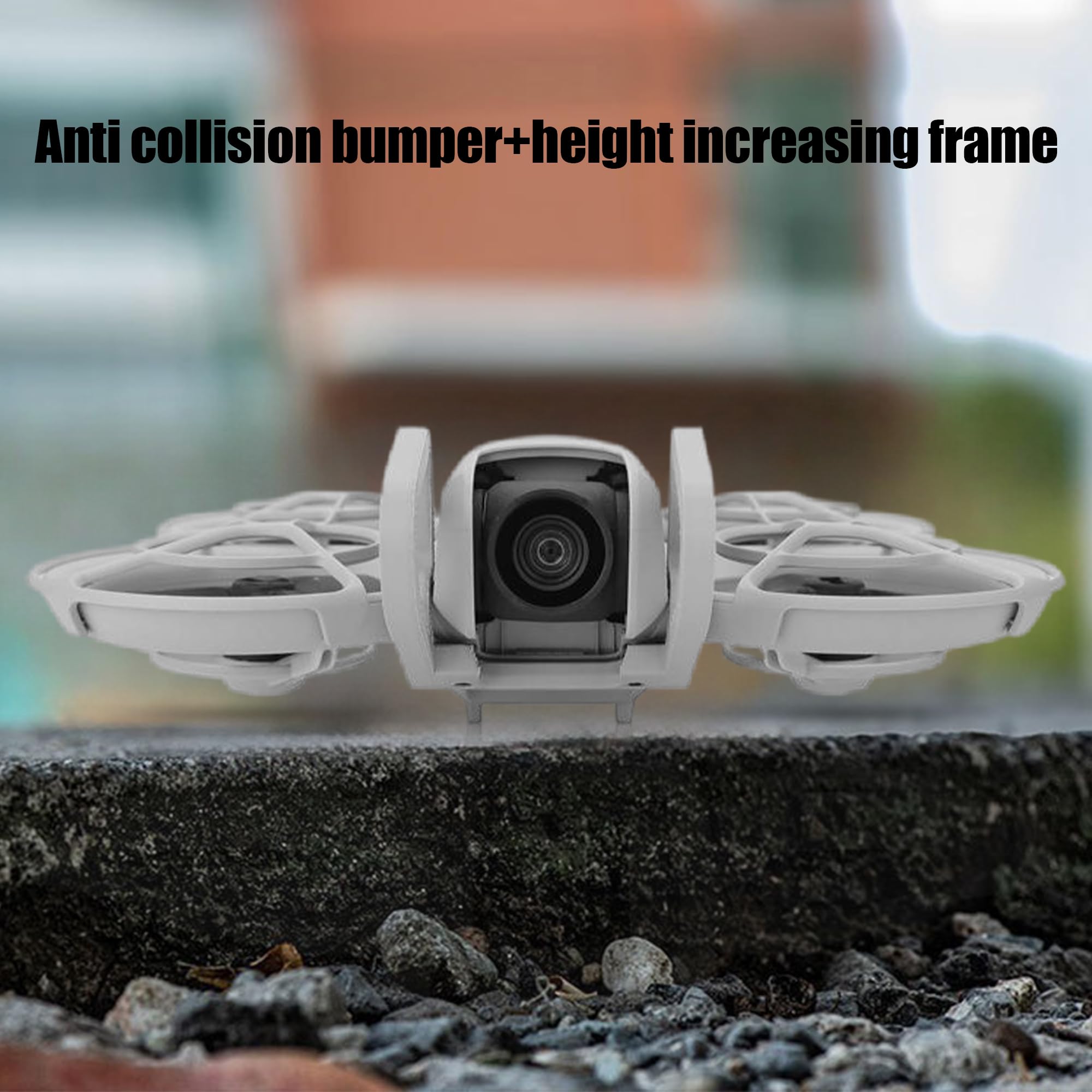 DJI Neo Gimbal Bumper Guard - Protective Collision Bar for DJI Neo Drone Accessories | Handheld Stabilizer Protector with Height-Adjustable Tripod | Perfect for Aerial Photography & Travel Vlogging