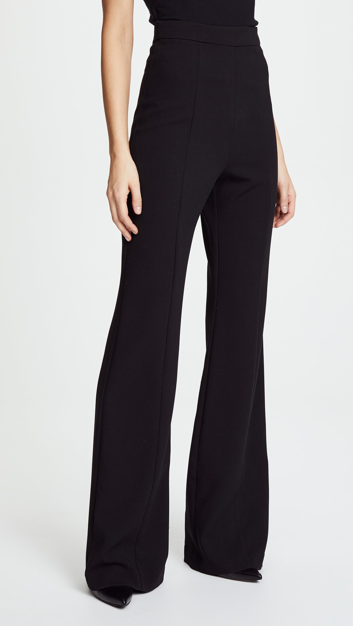 Black Halo Women's Isabella Pants - Stylish High-Waisted Trousers for Office & Business Casual Wear | Comfortable & Professional Work Pants for Women
