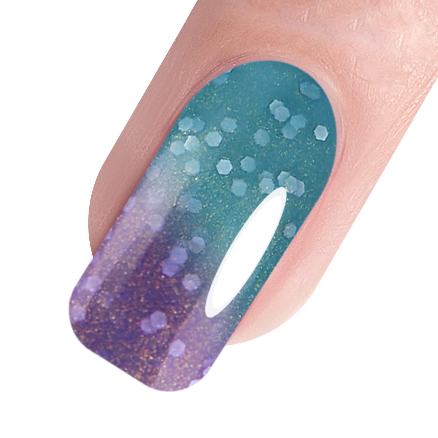 Vishine Mood & Temperature Color Changing Gel Nail Polish - 1PC Thermal Nail Art Polish for DIY Manicure & Salon Use - Perfect for Parties, Weddings & Special Occasions