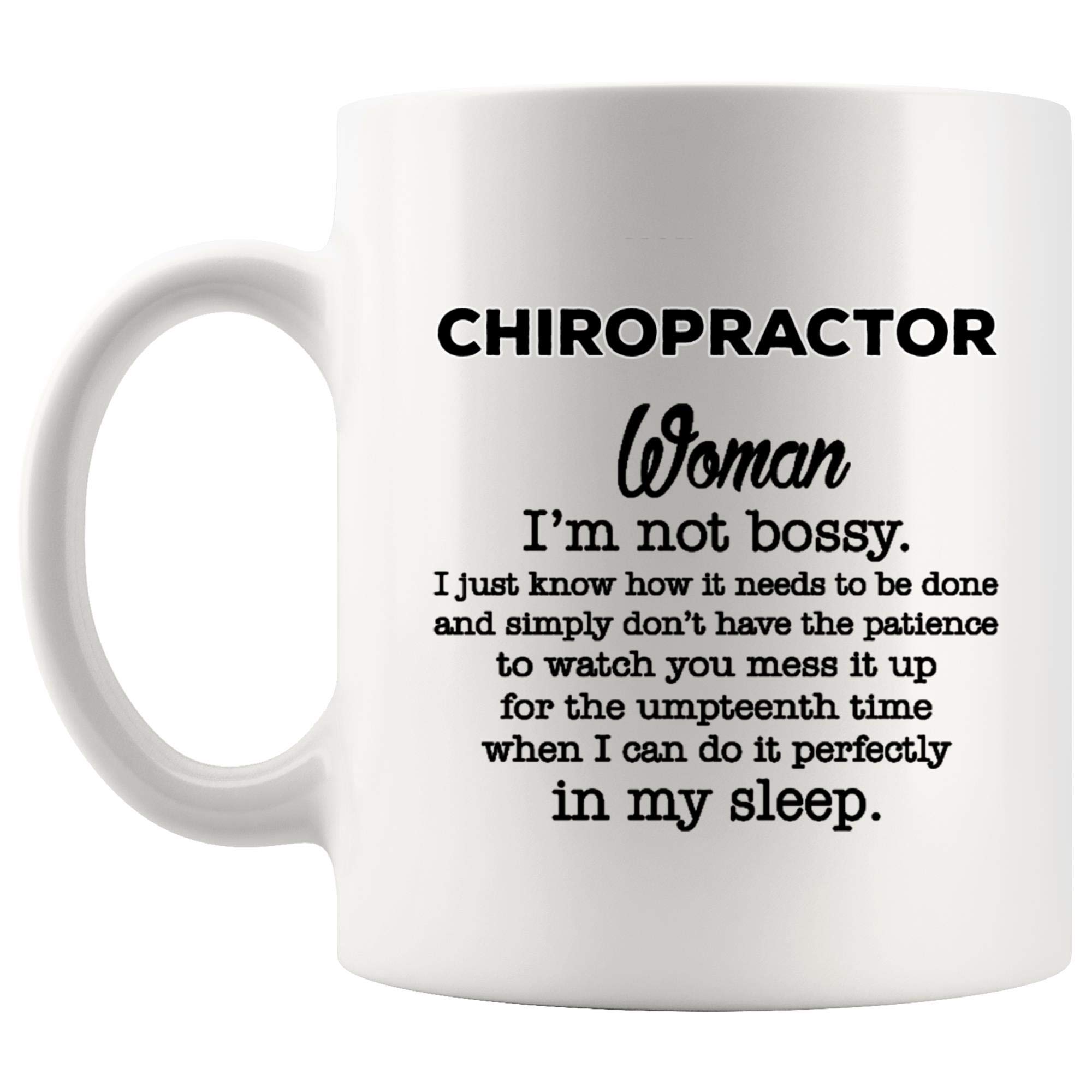 Chiropractor Coffee Mug - Funny Gift for Chiropractic Doctors & Patients - Perfect for Office, Clinic, or Home Use