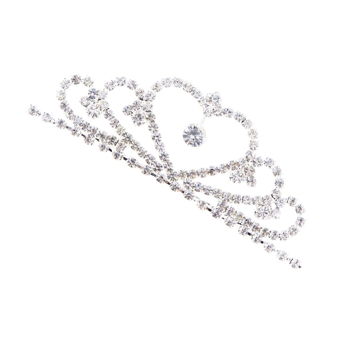FOMIYES 3-Piece Luxury Kids Tiara Set - Sparkling Rhinestone Crowns for Boys & Girls Birthday Parties, Pageants, and Dress-Up Play