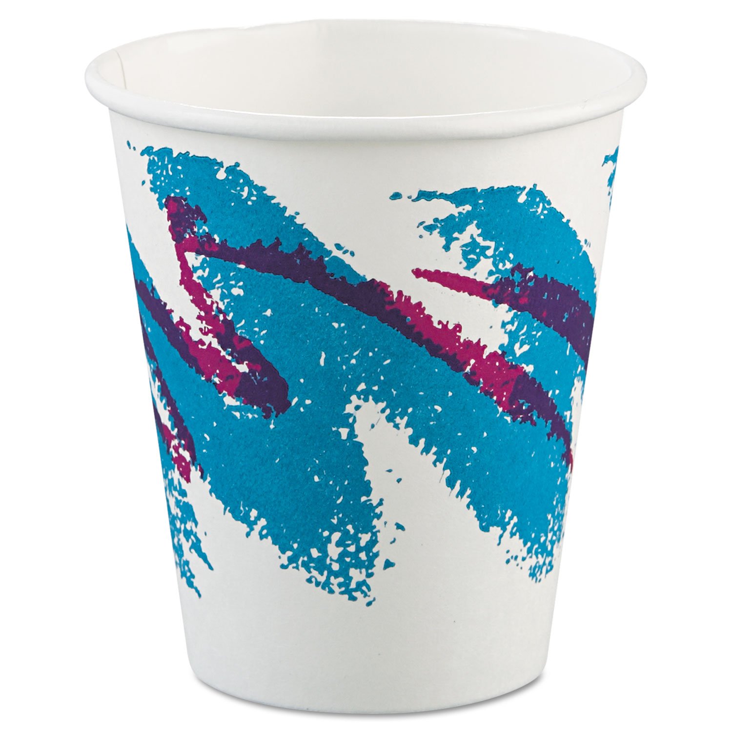 6oz White Single-Sided Poly Paper Hot Cups - 50 Cups per Pack, 20 Packs per Carton - Perfect for Coffee, Tea, and Hot Beverages at Cafes, Offices, and Events