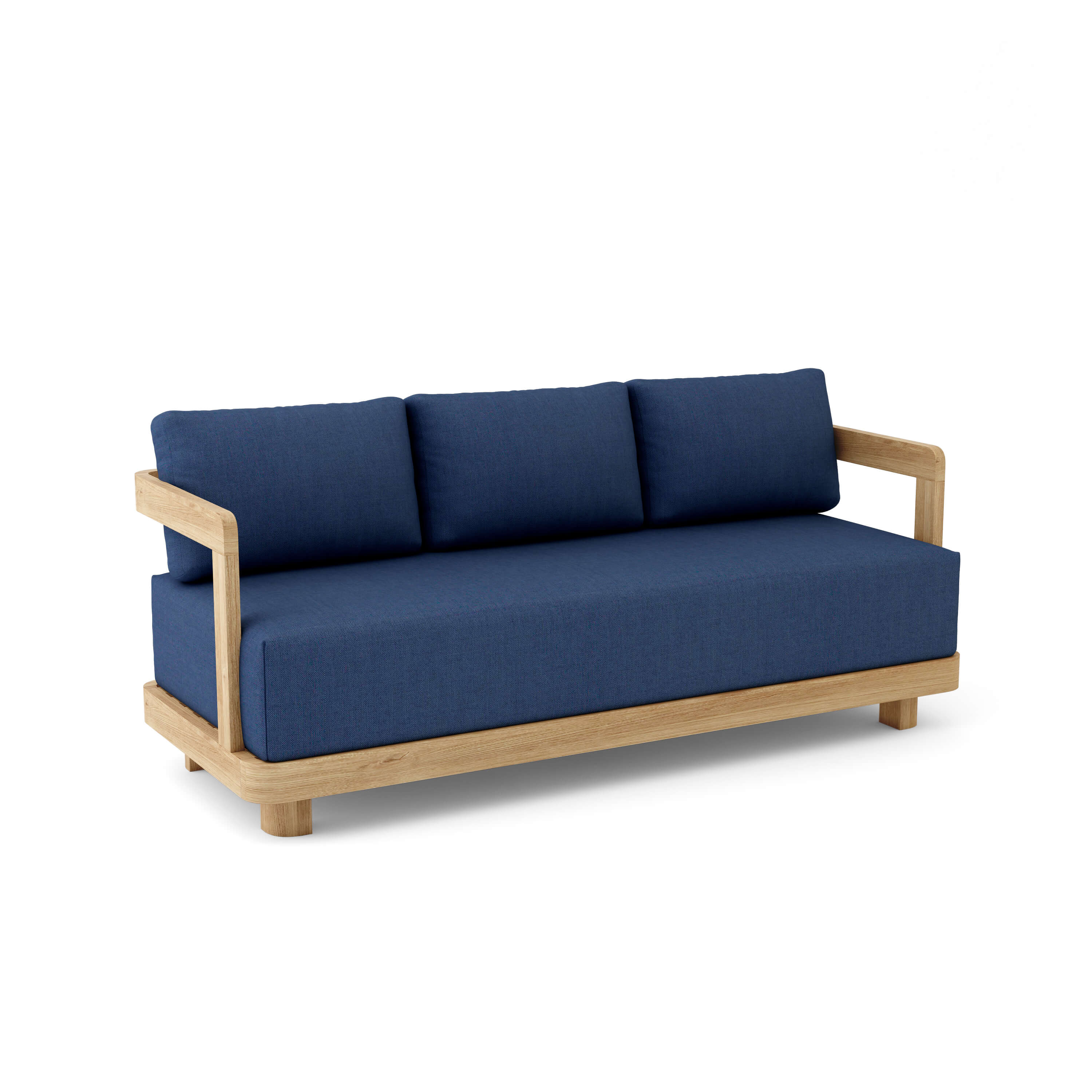 Granada Deep Seating Sofa - Comfortable Outdoor Patio Furniture Set with Weather-Resistant Cushions, Perfect for Backyard, Poolside & Garden Relaxation