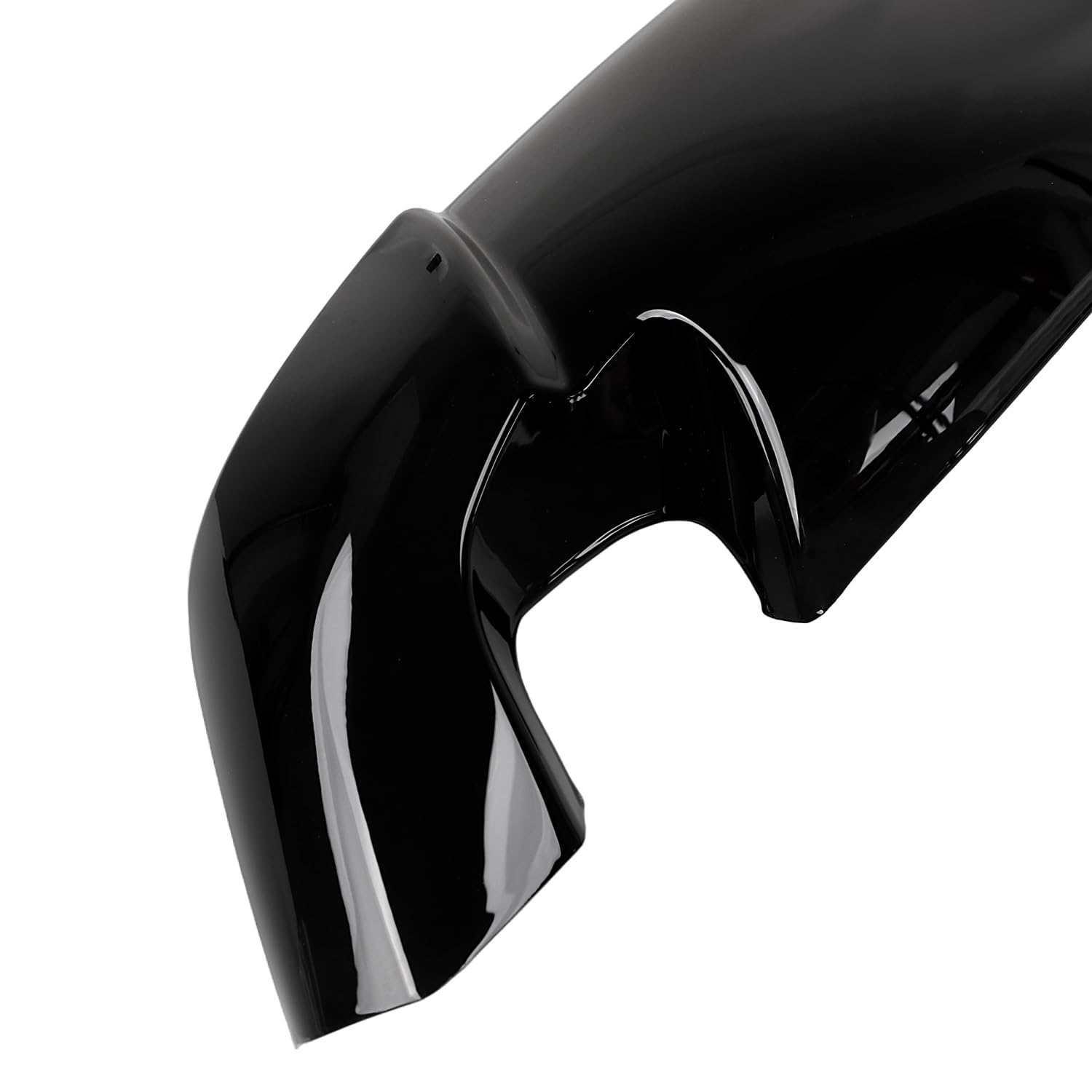 ABS Left Right Radiator Side Shroud Cover Panel Vivid Black for Harley V-Rod Muscle VRSCF 2009-2017 - Perfect Fit Replacement Part for Motorcycle Customization & Protection