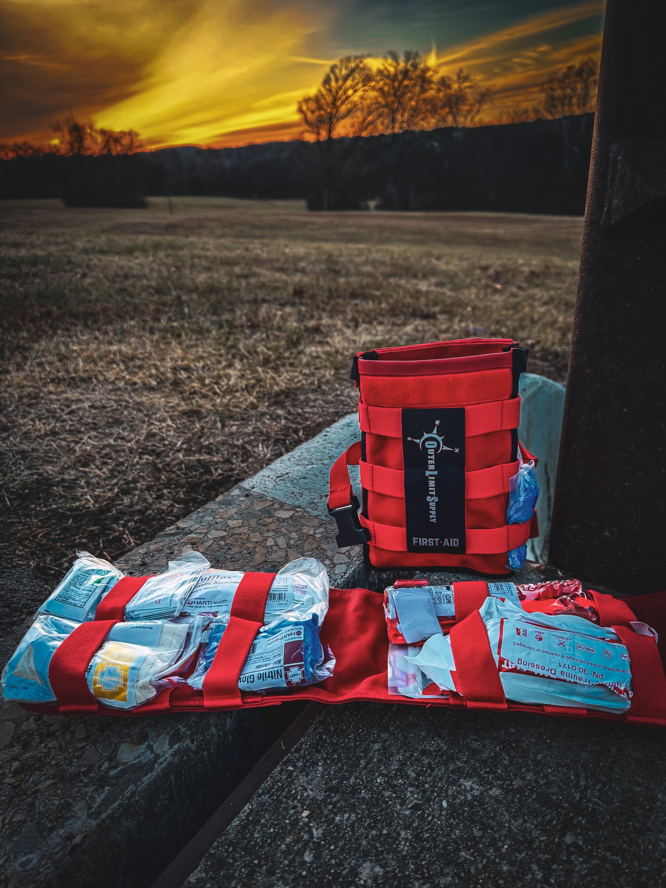 Tactical Backpack with IFAK Solo Combo - Durable Military Rucksack for Emergency First Aid & Outdoor Survival - Perfect for Hiking, Camping, and Adventure Travel