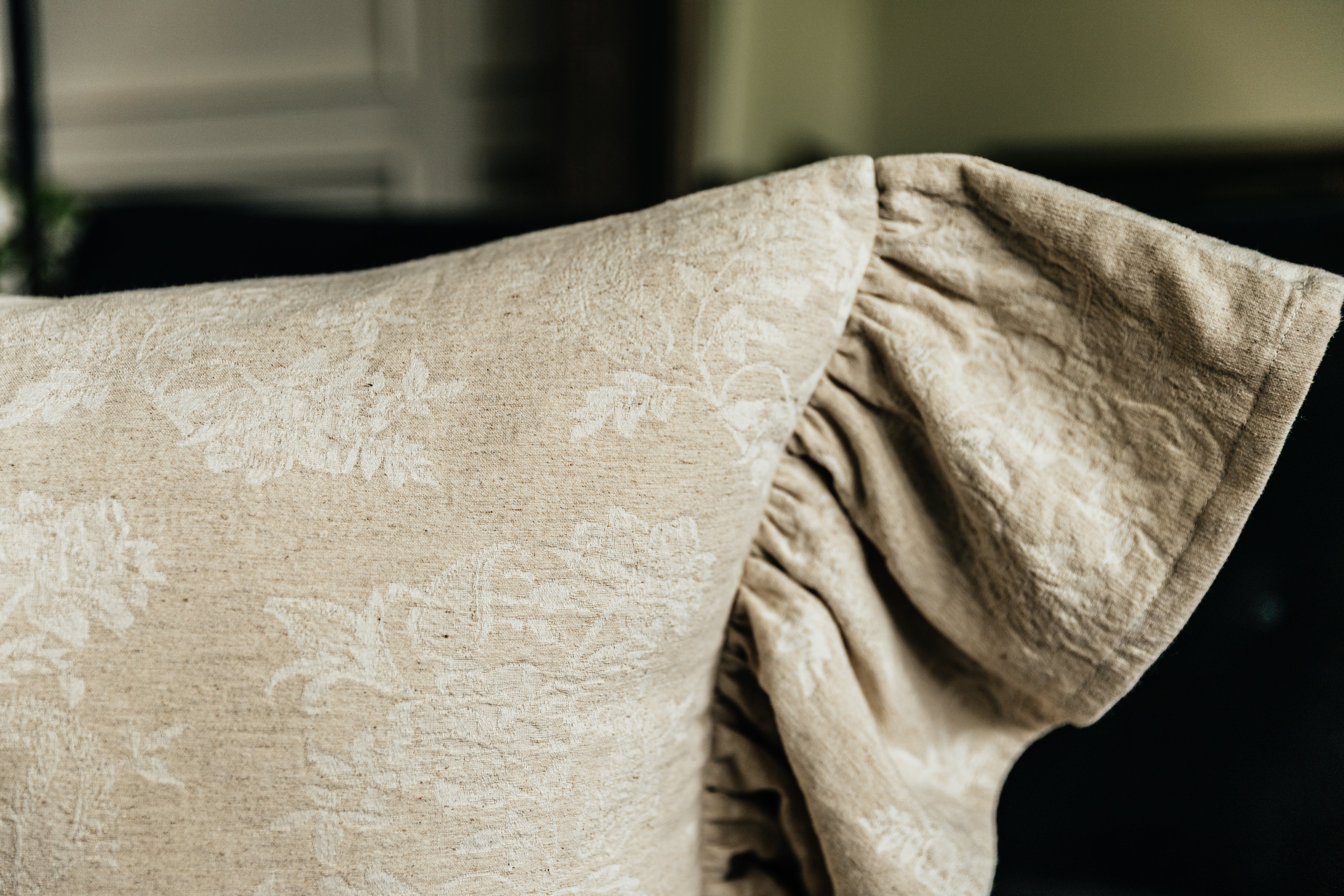 Jane XL Lumbar Pillow Cover - Soft & Supportive Back Cushion for Office Chair, Sofa, and Car Seat - Perfect for Home, Office, and Travel Use