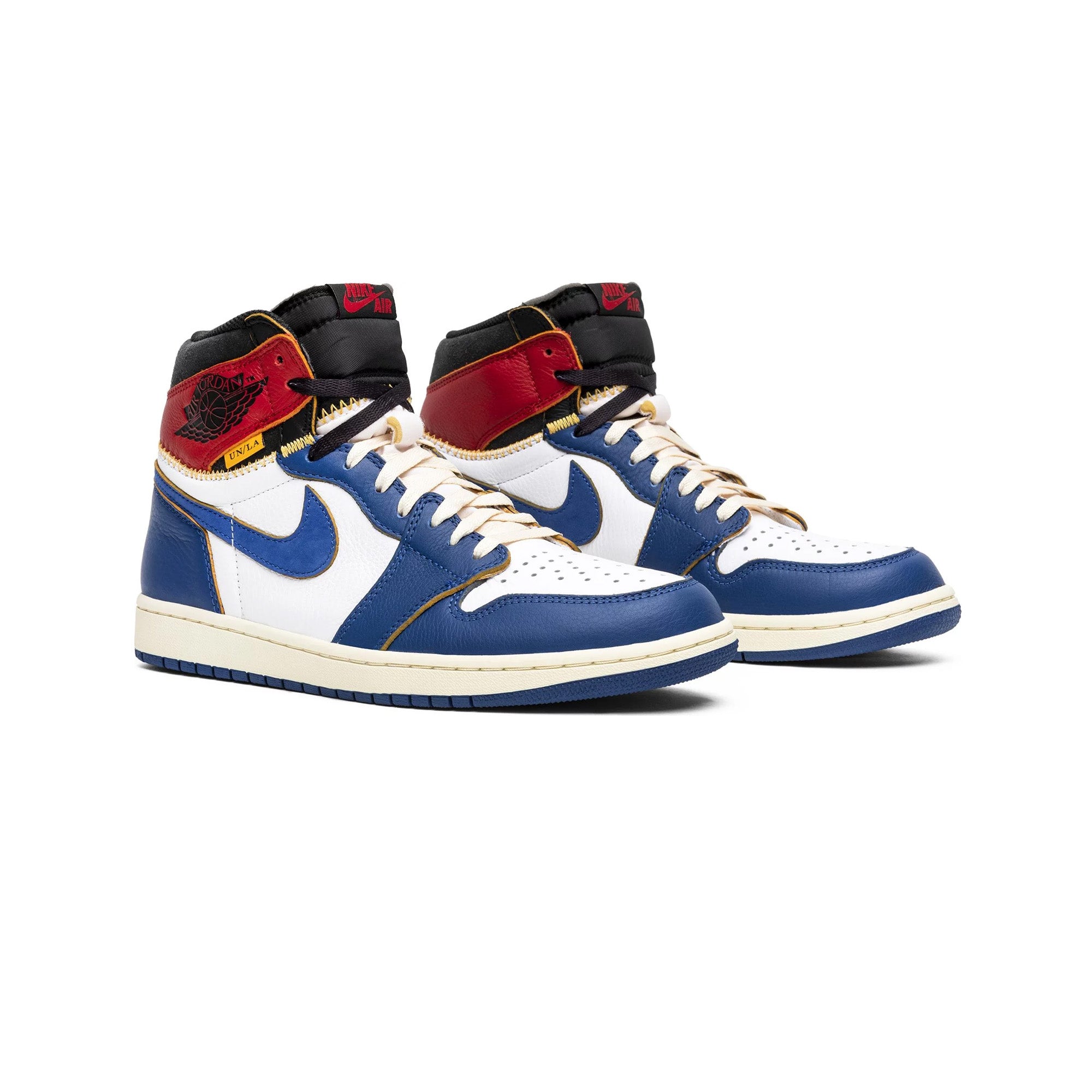 Air Jordan 1 Retro High Union Los Angeles 'Storm Blue' Sneakers (2018) - Men's Basketball Shoes for Streetwear & Casual Style