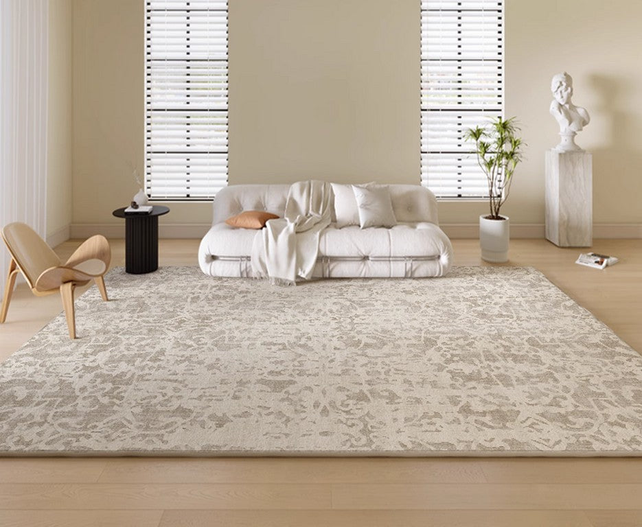 French Style Modern Area Rugs - Soft Plush Bedroom Carpet, Contemporary Dining Room Rug, Stylish Living Room Floor Mat for Home Interior Design | Perfect for Cozy Bedrooms, Chic Dining Spaces & Comfortable Lounging Areas