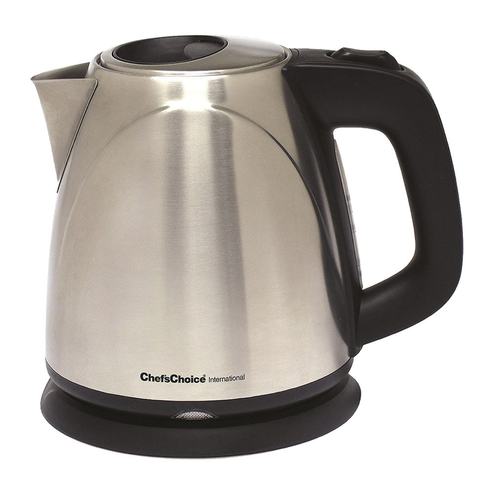 Chef's Choice 673 Commercial Stainless Steel Electric Kettle - Fast Boiling, Auto Shut-Off, Durable for Restaurants, Offices & Home Use