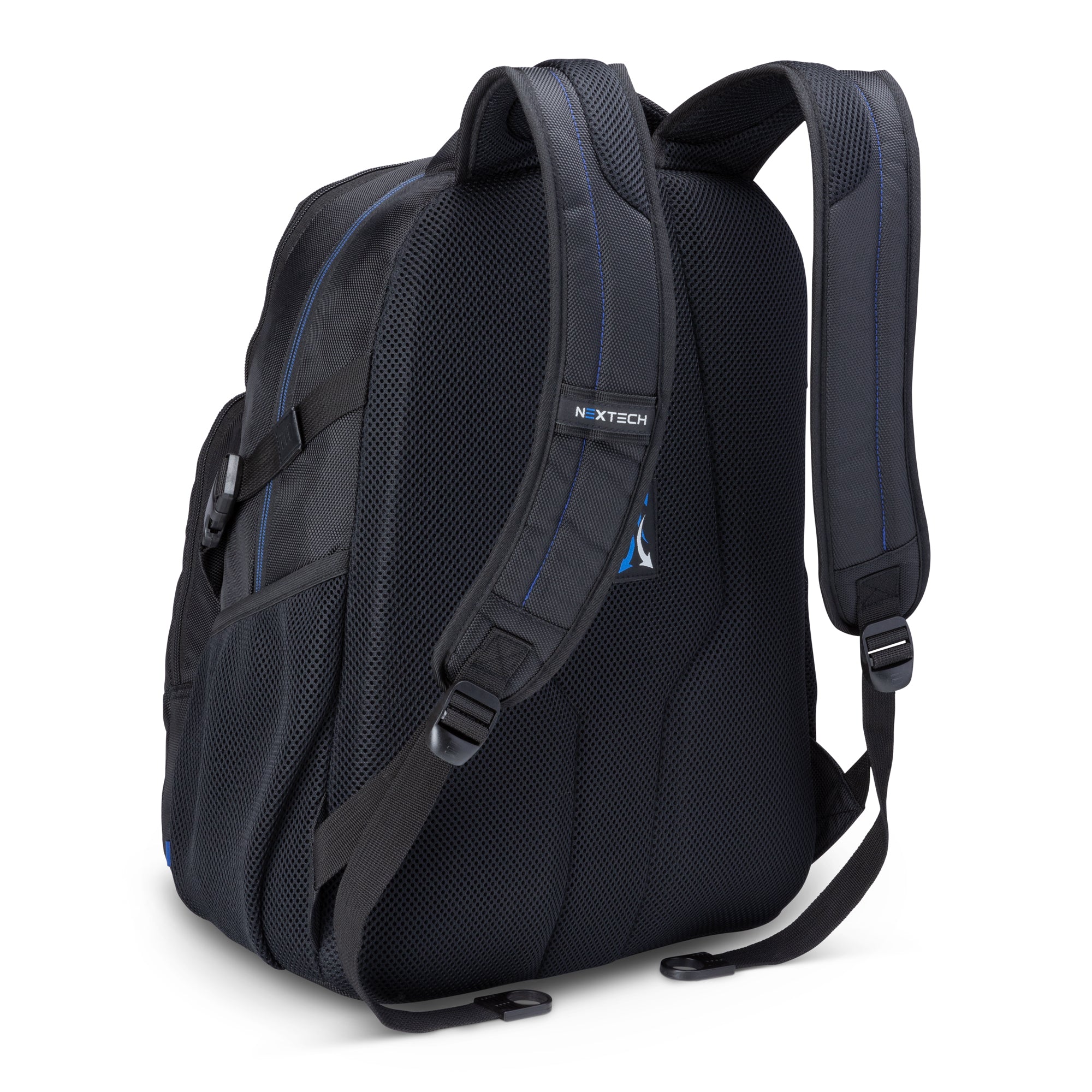 Nextech Professional Business Backpack for Men & Women - Waterproof Laptop Backpack with USB Charging Port - Perfect for Office, Travel, and Commuting