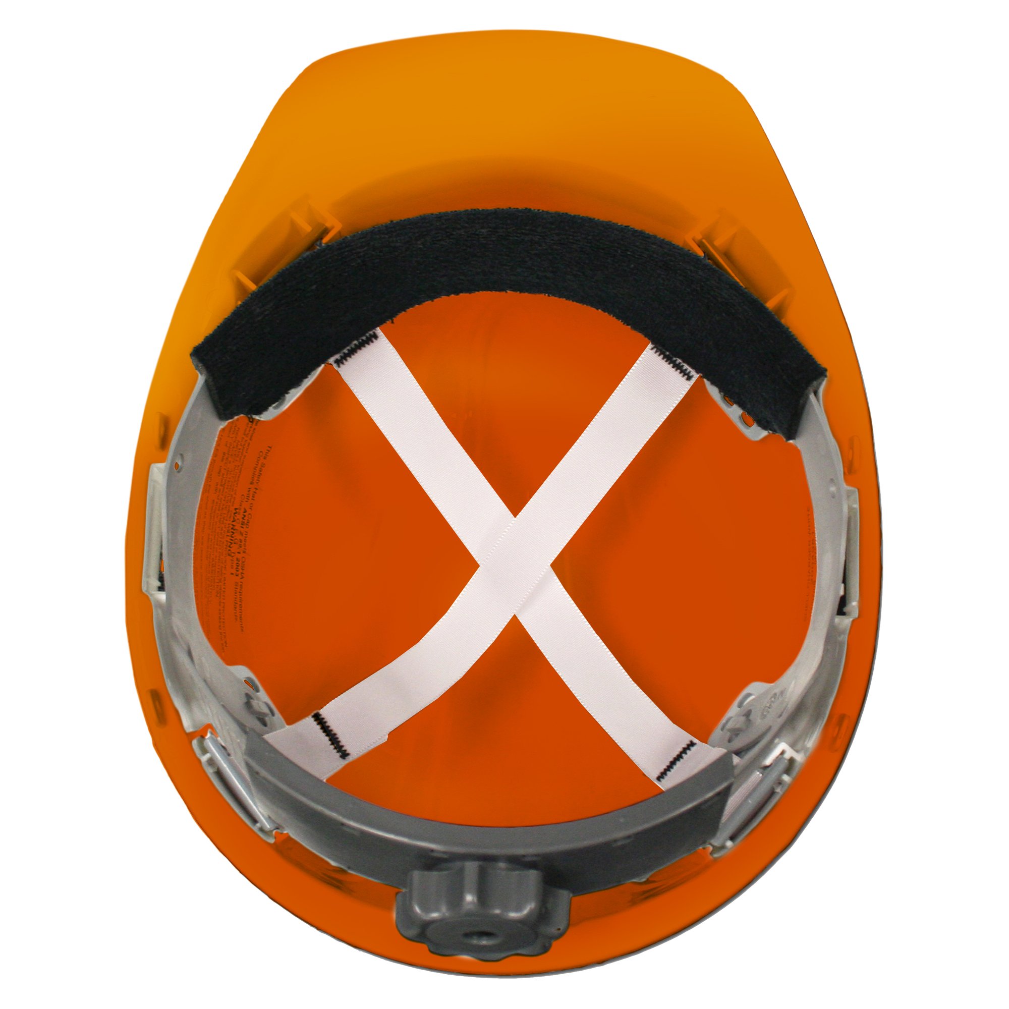 Jackson Safety Charger Hard Hat with 4-Point Ratchet Suspension - ANSI Certified HDPE Construction in High-Visibility Orange (Case of 12, Medium) - Ideal for Construction Sites, Industrial Work & Safety Compliance