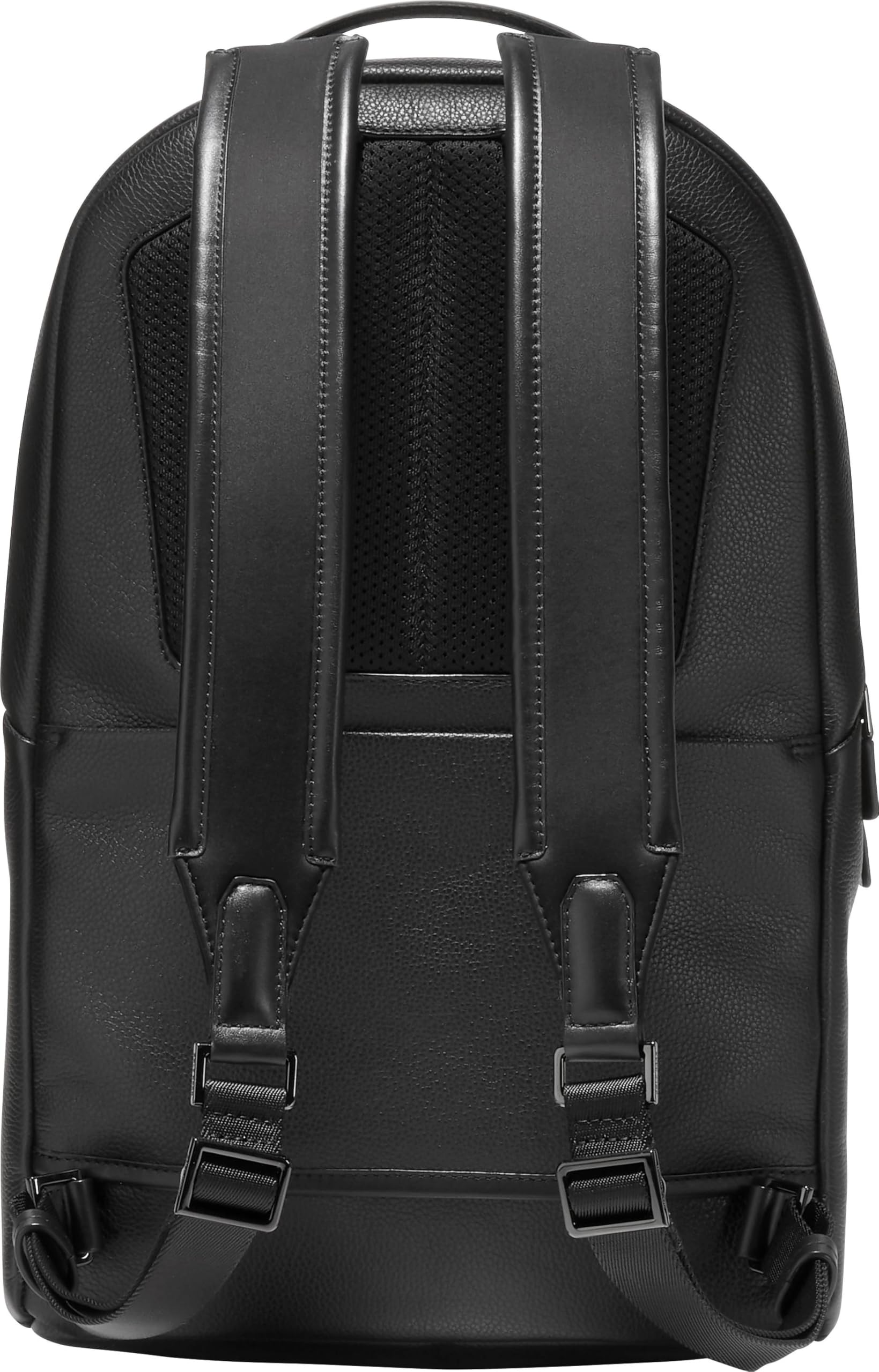 Cole Haan Triboro Backpack for Men & Women - Stylish Durable Laptop Backpack with Multiple Pockets, Water-Resistant Black Daypack for Work, School, Travel & Commuting