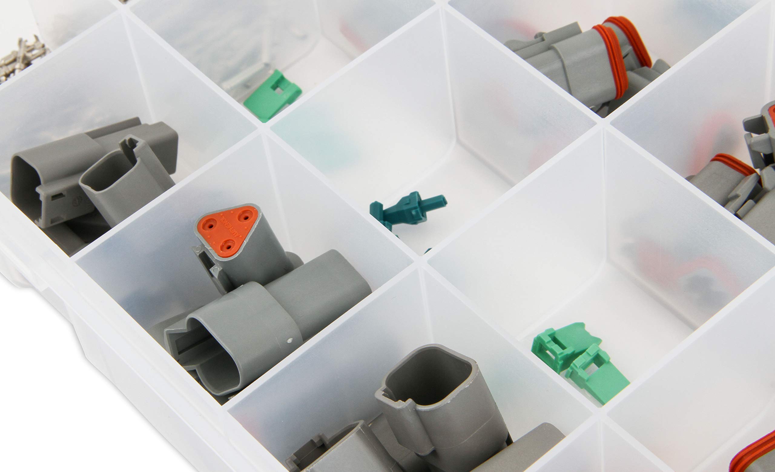 8188 MSD Deutsch Connector Kit - Waterproof Electrical Connectors for Automotive, Marine & Industrial Use - High Performance Wiring Solution for Harsh Environments