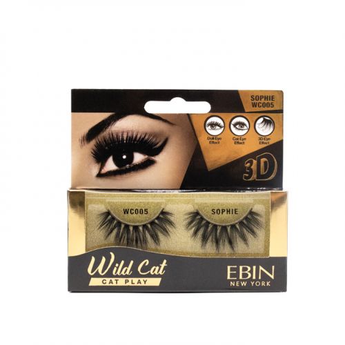 WILD CAT 3D LASH Mascara - Volumizing & Lengthening False Lash Effect - Waterproof & Smudge Proof - Perfect for Party, Wedding, and Special Occasions