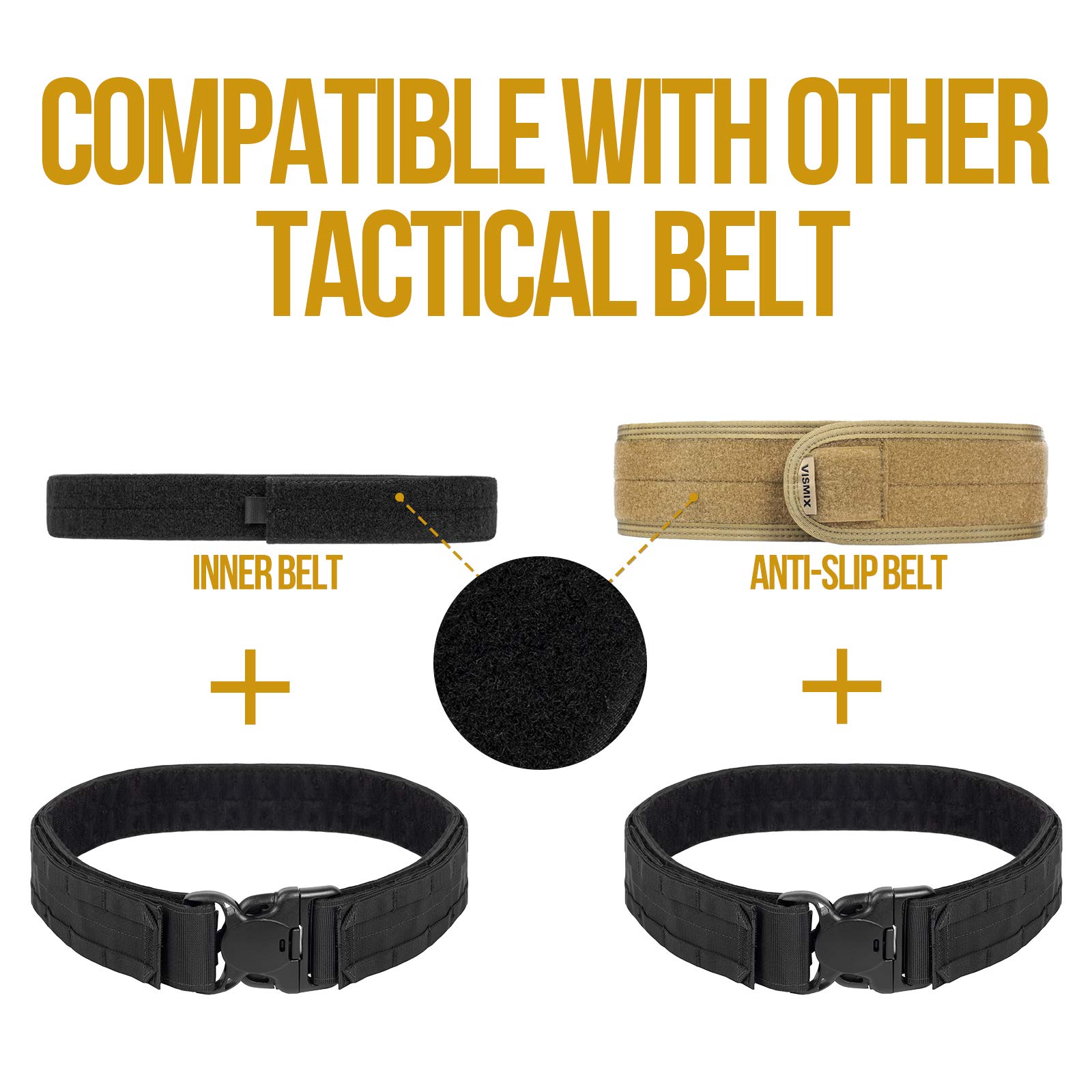 VISMIX Tactical Belt 1.75