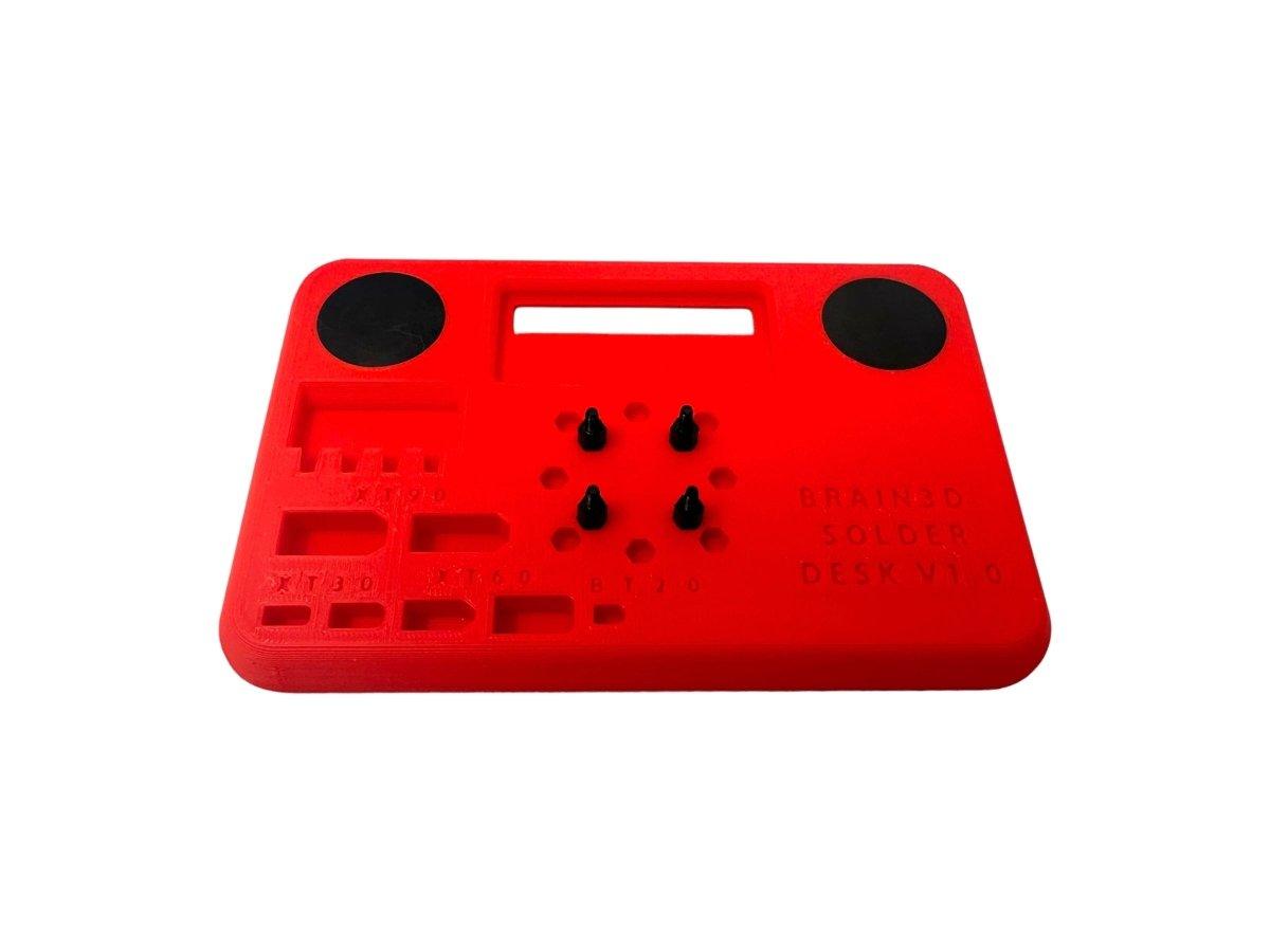 Brain3D Solder Desk V1.0 - Professional Soldering Station with Adjustable Temperature Control for Electronics Repair, DIY Projects & PCB Assembly - Perfect for Home Workshops, Makerspaces & Engineering Labs
