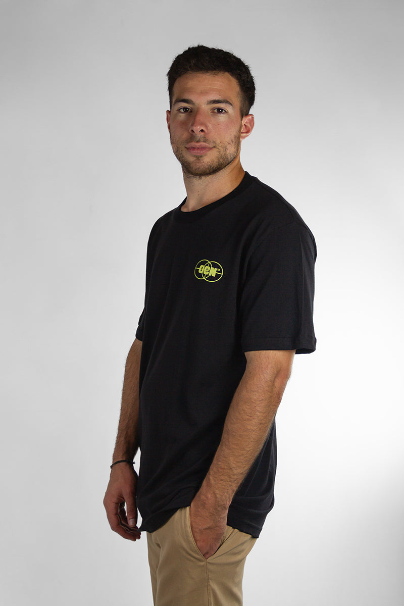 Original Ocn H T-Shirt for Men - Black 601A9 | Comfortable Cotton Tee for Casual Wear, Gym & Everyday Outfits