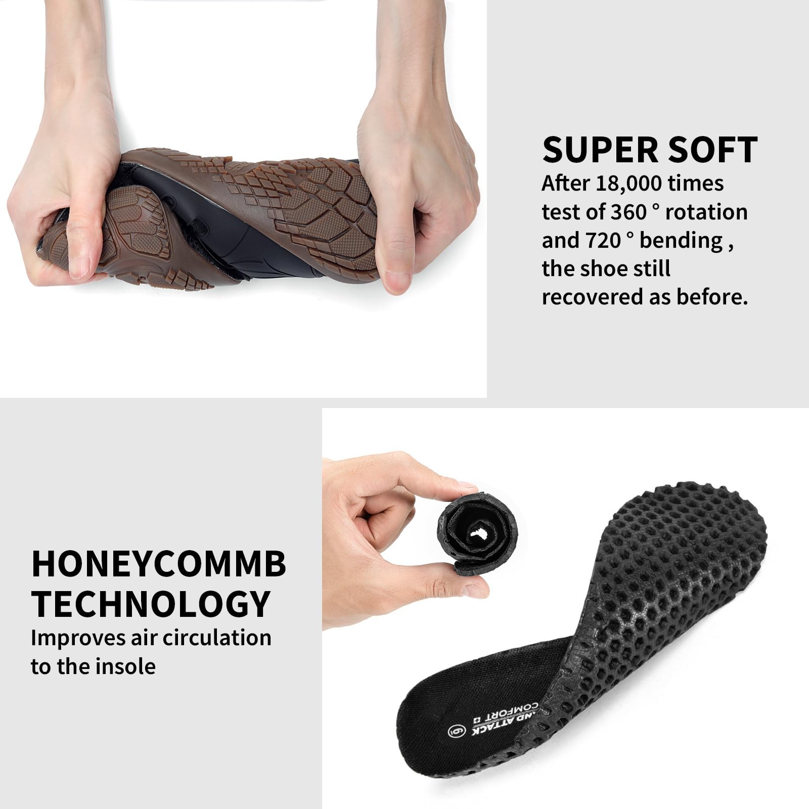 Grand Attack Barefoot Shoes for Women - Minimalist Zero Drop Lightweight Cross-Trainers for Wrestling, Boxing, Weightlifting & Walking | Perfect for Gym Workouts, Martial Arts & Outdoor Activities