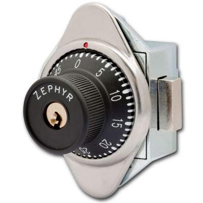 Zephyr1971 Built-In Combination Lock Manual Deadbolt - Left Hinged Door Security with Key Control Option | Ideal for Home, Office & Apartment Safety