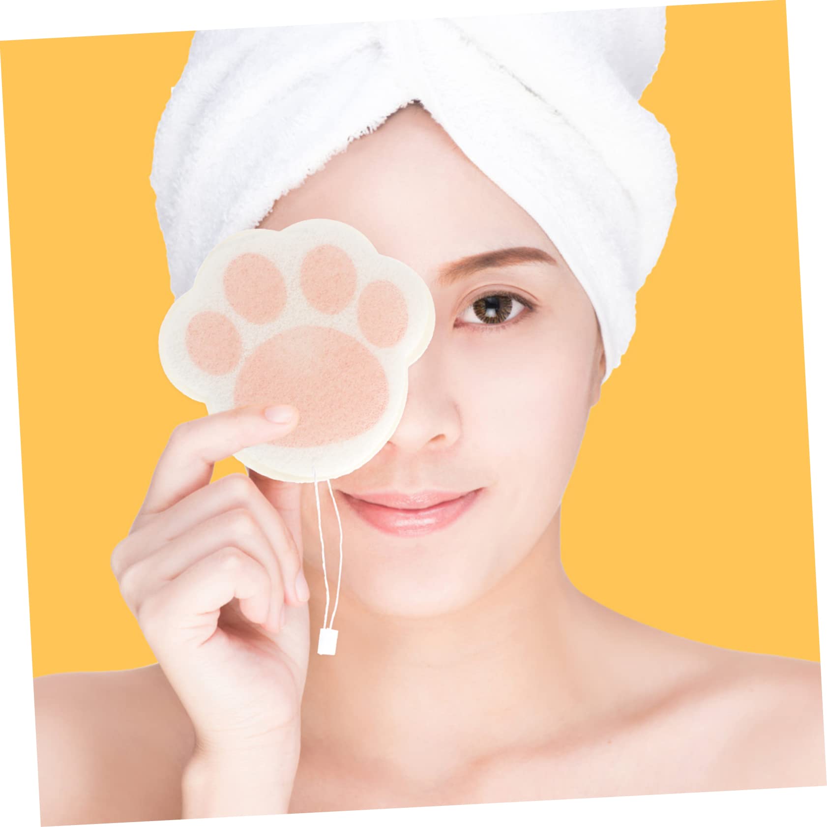Beavorty 2-Pack Exfoliating Bath Sponges - Soft Shower Loofah Puffs for Gentle Skin Cleansing & Body Scrub - Hydrophilic Polyurethane Sponge for Kids & Adults - Perfect for Daily Shower, Bath Time & Spa Relaxation