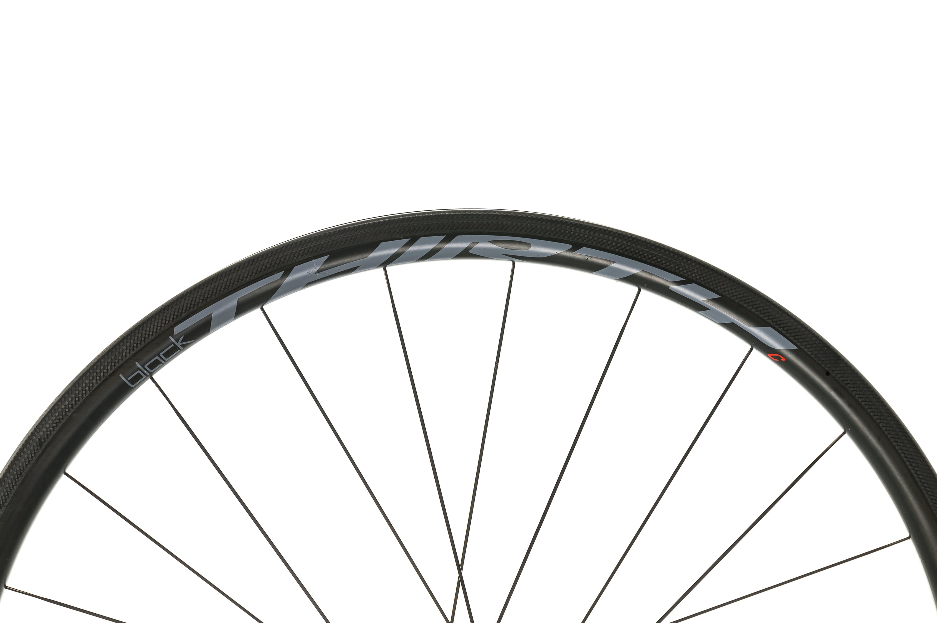 Black Inc. Thirty C Carbon Clincher 700c Rear Wheel - Lightweight Road Bike Wheel for Racing & Training | High-Performance Cycling Component for Speed & Durability