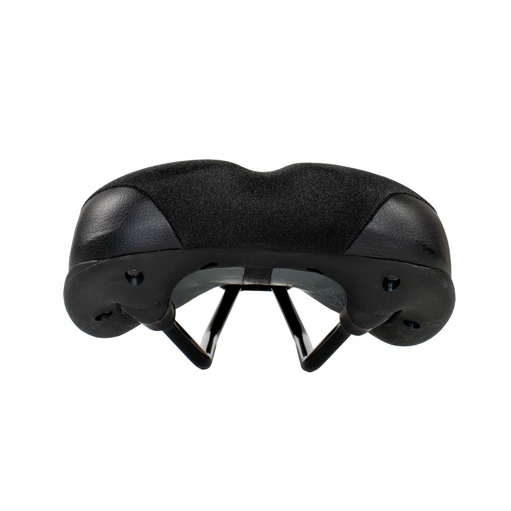 Planet Bike Comfort Gel Bicycle Saddle for Men - Ergonomic Bike Seat with Shock Absorption for Road & Mountain Biking - Perfect for Commuting, Exercise & Long-Distance Cycling