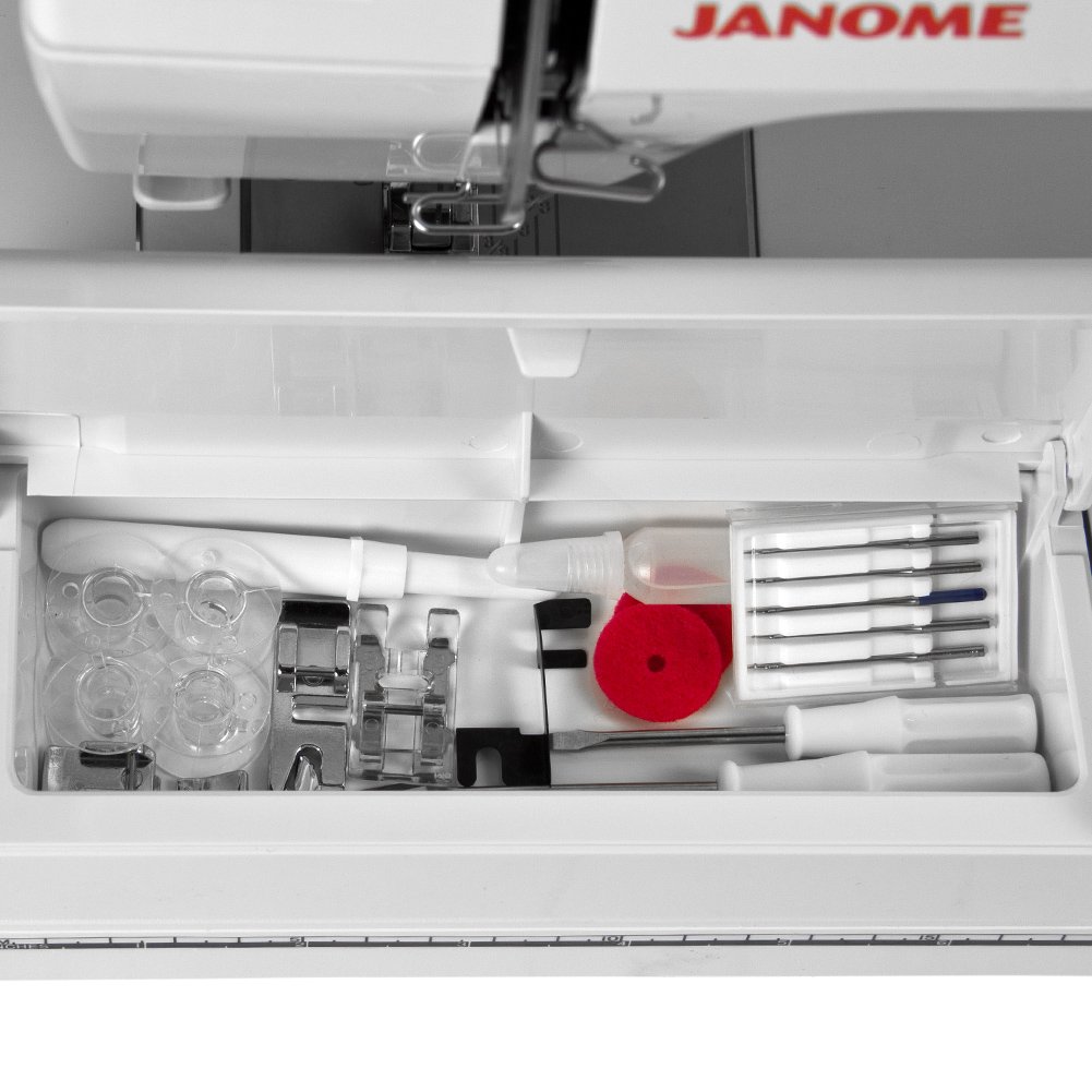 Janome HD1000 Heavy Duty Mechanical Sewing Machine - Perfect for Home Tailoring, Quilting & DIY Crafts (Fast USA Shipping)