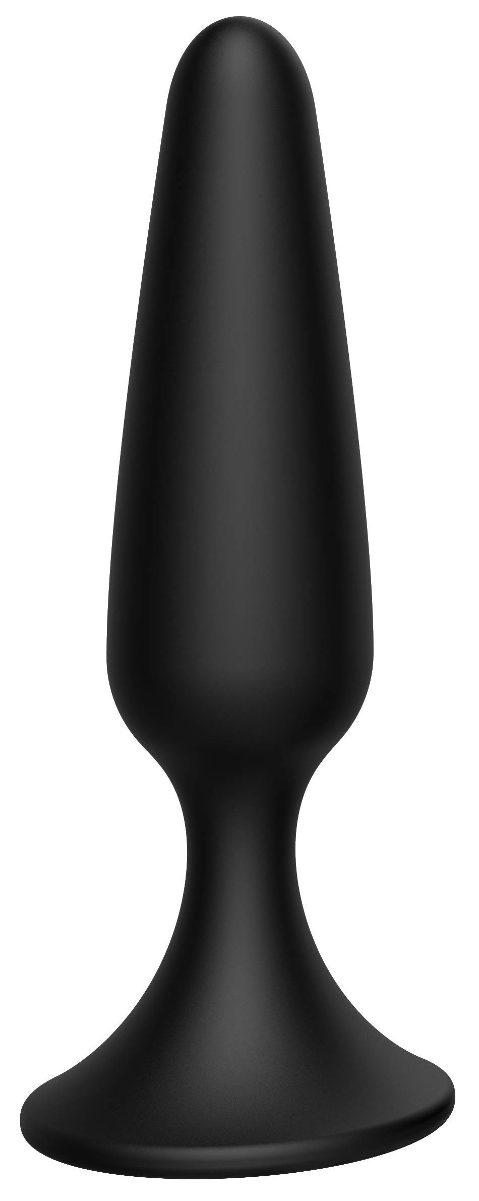 Silicone Anal Butt Plug Trainer for Men & Women - Prostate Massage Adult Sex Toy, Black Small Size - Perfect for Beginners, Couples Play & Solo Pleasure