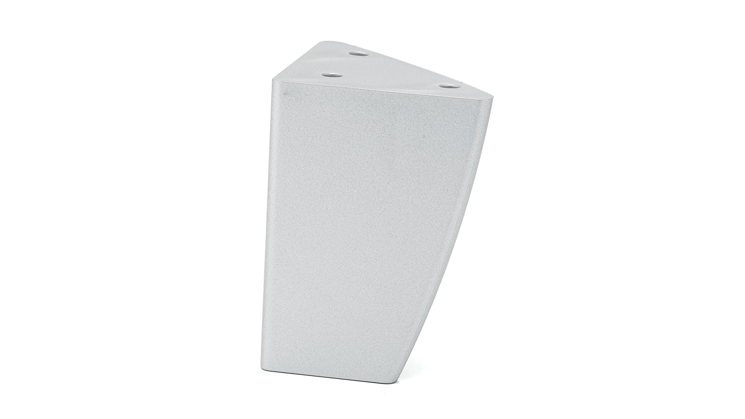 Decorative ABS Furniture Leg BP684010 in Silver - Perfect for DIY Home Decor, Table & Cabinet Leg Replacement