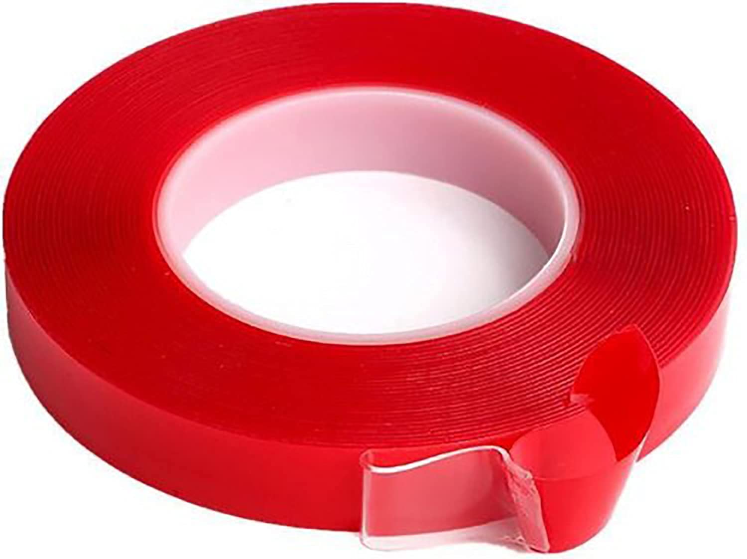 Waterproof Double Sided Yellow & Transparent Red Tape for Hair Patch & Wig Attachment - Strong Hold for Men & Women | Perfect for Cosplay, Daily Wear & Hair Loss Solutions