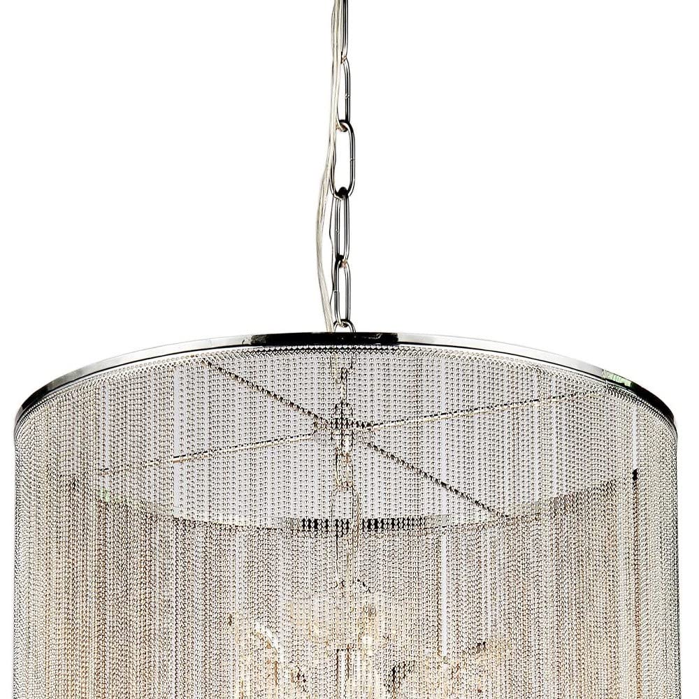 Tiffany RL8059A Rosalinda Modern Cage Chandelier - Elegant Ceiling Light Fixture for Dining Room, Living Room & Bedroom Decor