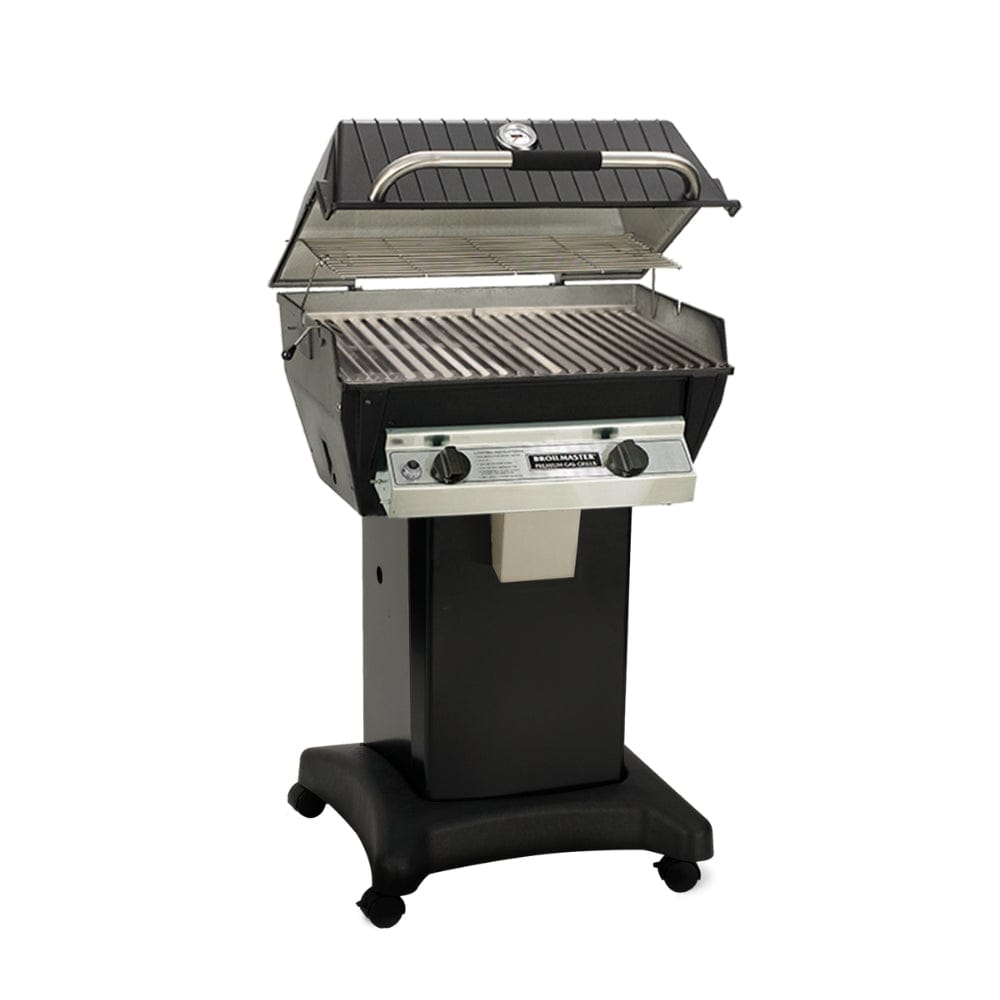 Broilmaster R3 26 Inch Infrared Freestanding Aluminum Gas Grill - Outdoor BBQ Grill for Backyard, Patio, and Tailgating Parties