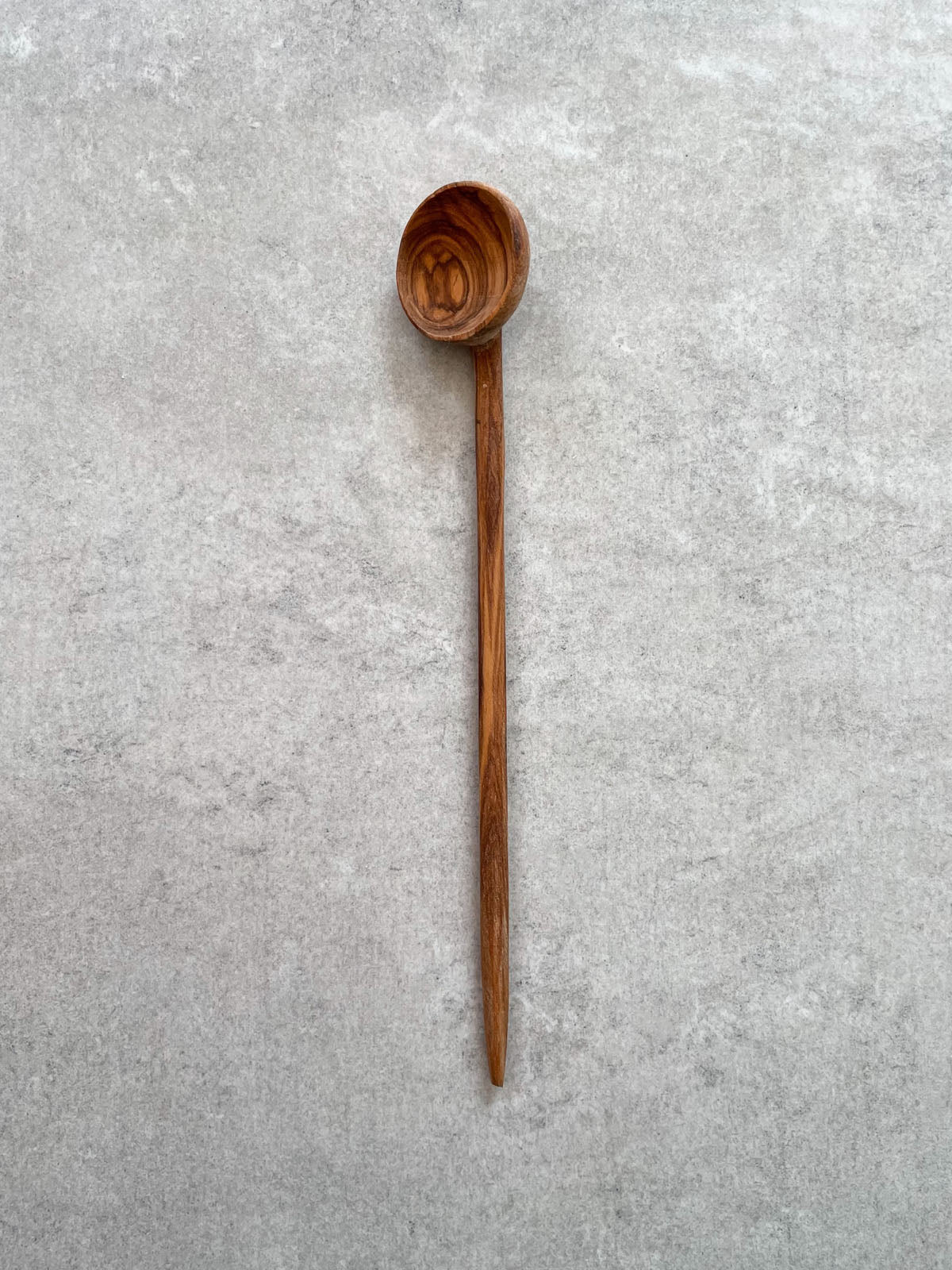 Handcrafted Olive Wood Spoon - Natural, Durable & Eco-Friendly Kitchen Utensil for Cooking, Baking & Serving - Perfect for Home Chefs & Gourmet Cooking