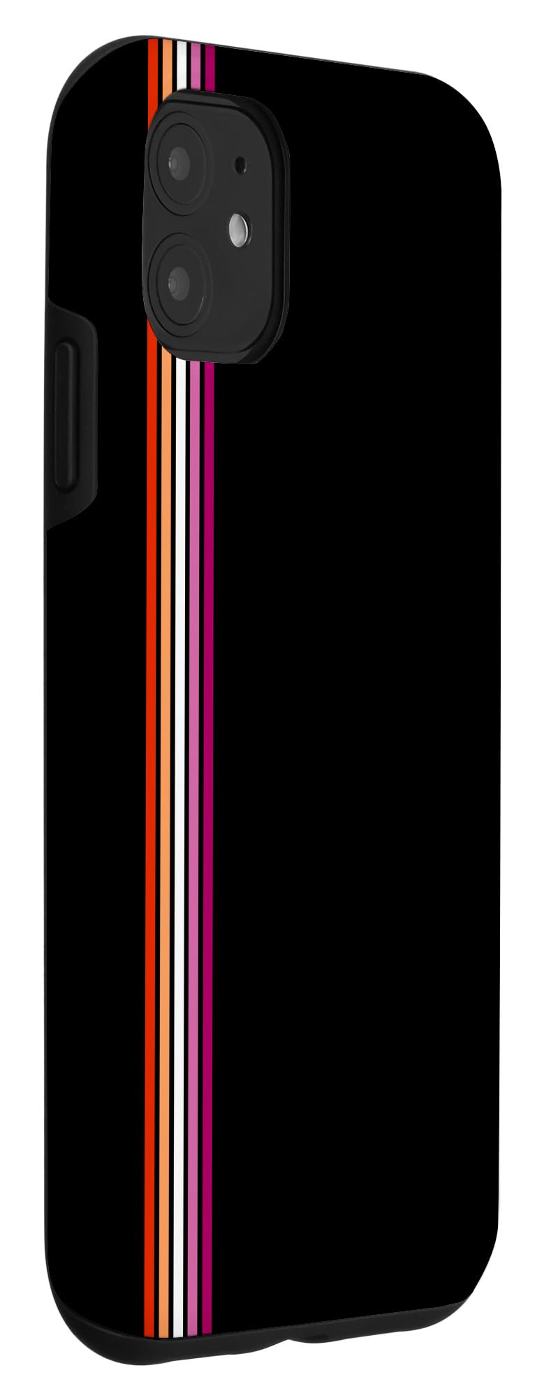 iPhone 11 LGBT Pride Phone Case - Rainbow Lesbian Flag Design - Perfect for Pride Month, LGBTQ+ Events & Everyday Protection