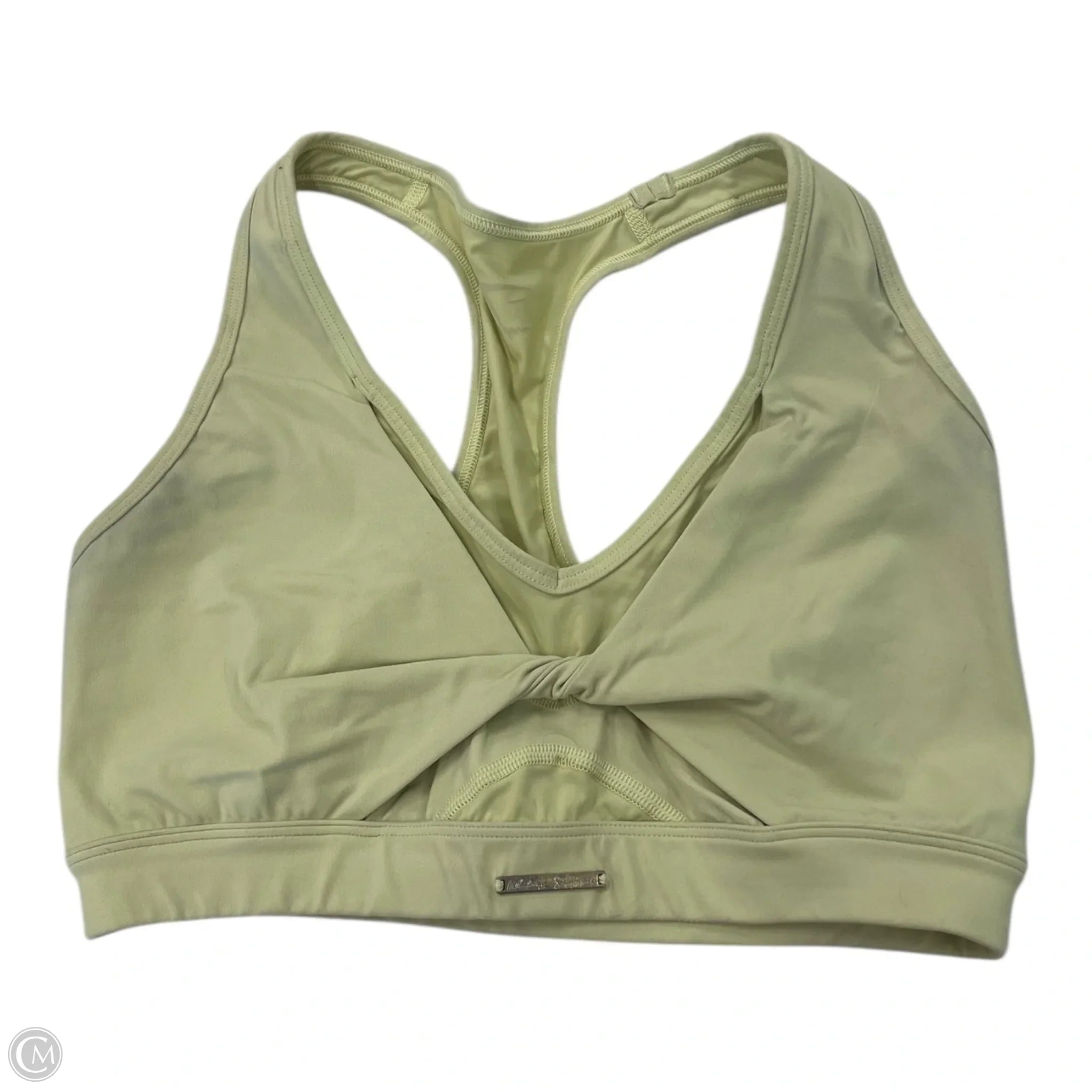 Gym Shark Green Athletic Sports Bra for Women - Size S - High Support Workout Top for Running, Yoga & Gym