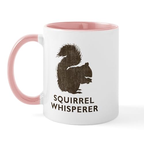 White/Pink Inside - Vintage Squirrel Whisperer Mug